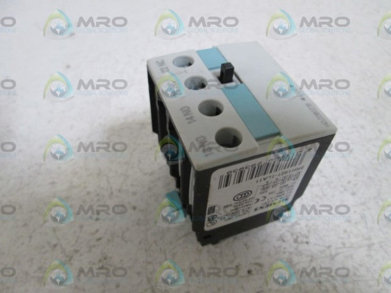 SIEMENS AUX. CONTACT 3RH1921-1LA11 NSNP