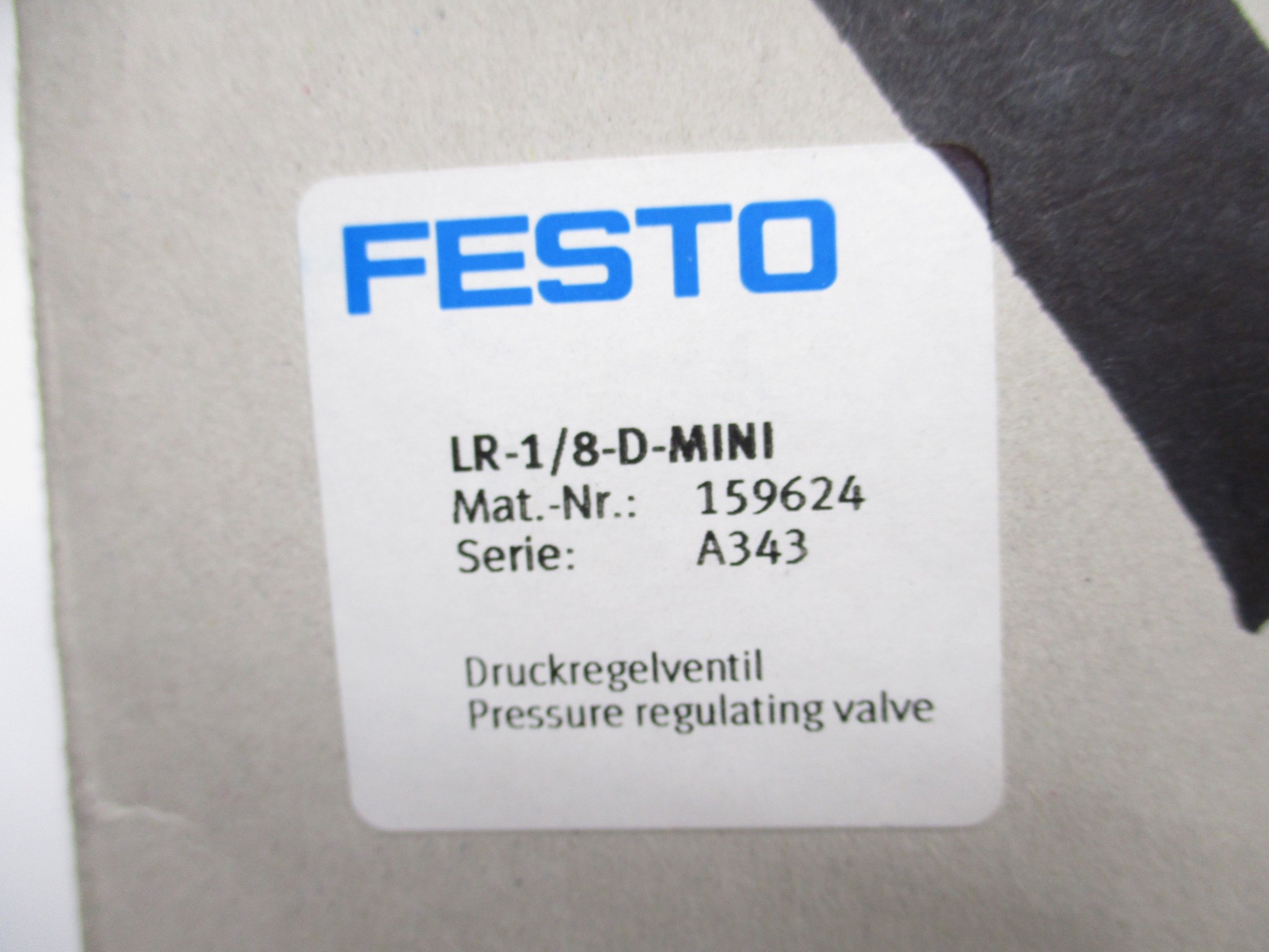 FESTO LR-1/8-D-MINI 159624 240PSI NSMP