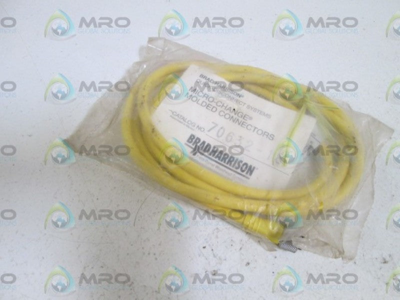 BRAD HARRISON MOLDED CONNECTOR 70632-18   NSNP IN BAG