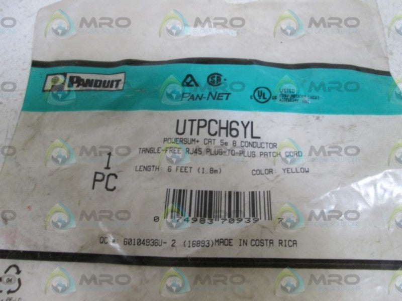 PANDUIT UTPCH6YL NSMP