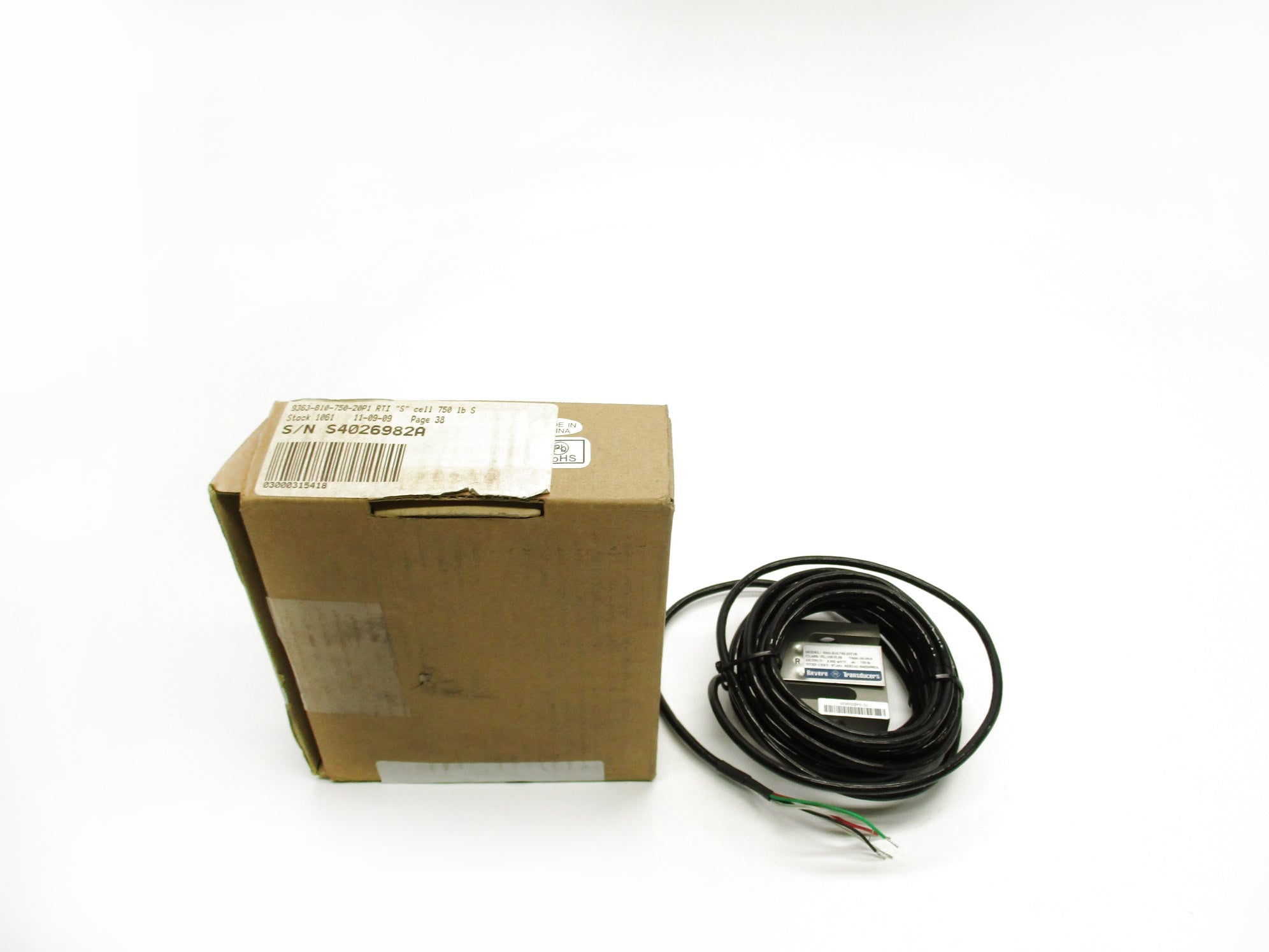 REVERE 9363-B10-750-20T1R NSMP