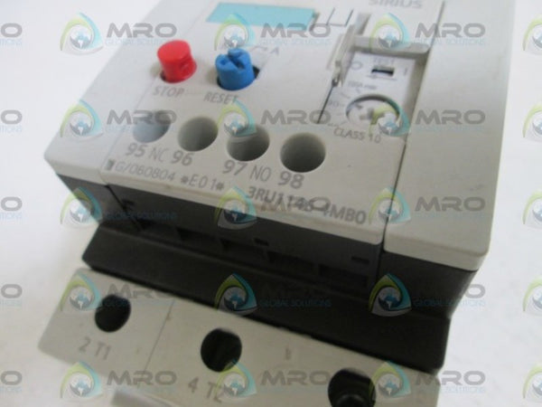 SIEMENS OVERLOAD RELAY 3RU1146-4MB0 UNMP