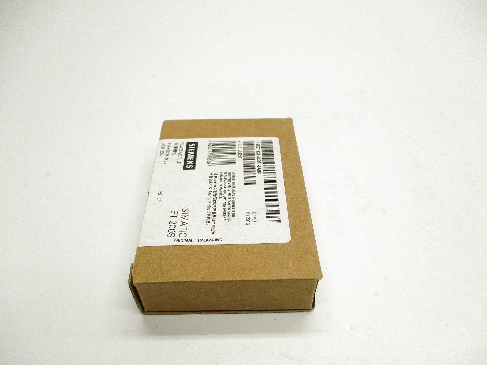 SIEMENS 6ES7138-4CB11-0AB0 24-230VAC NSFS