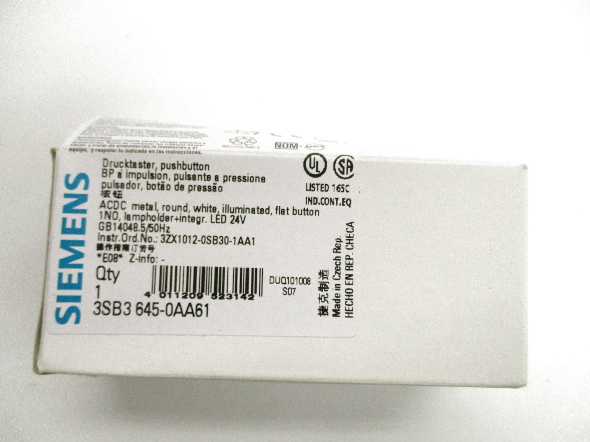 SIEMENS 3SB3645-0AA61 NSMP