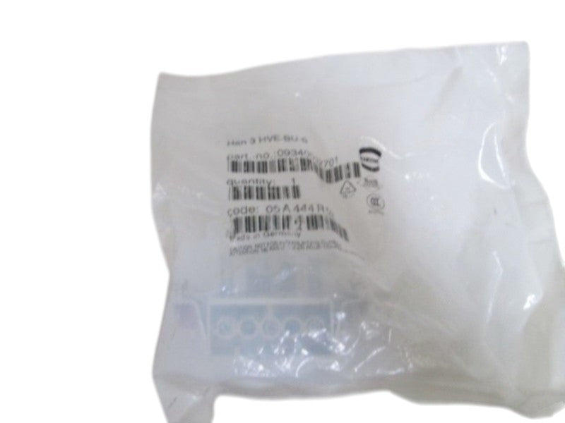 HARTING CONNECTOR HAN 3 HVE-BU-S NSNP IN BAG