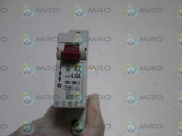 MOELLER CIRCUIT BREAKER AZ-L10A 220/380V UNMP