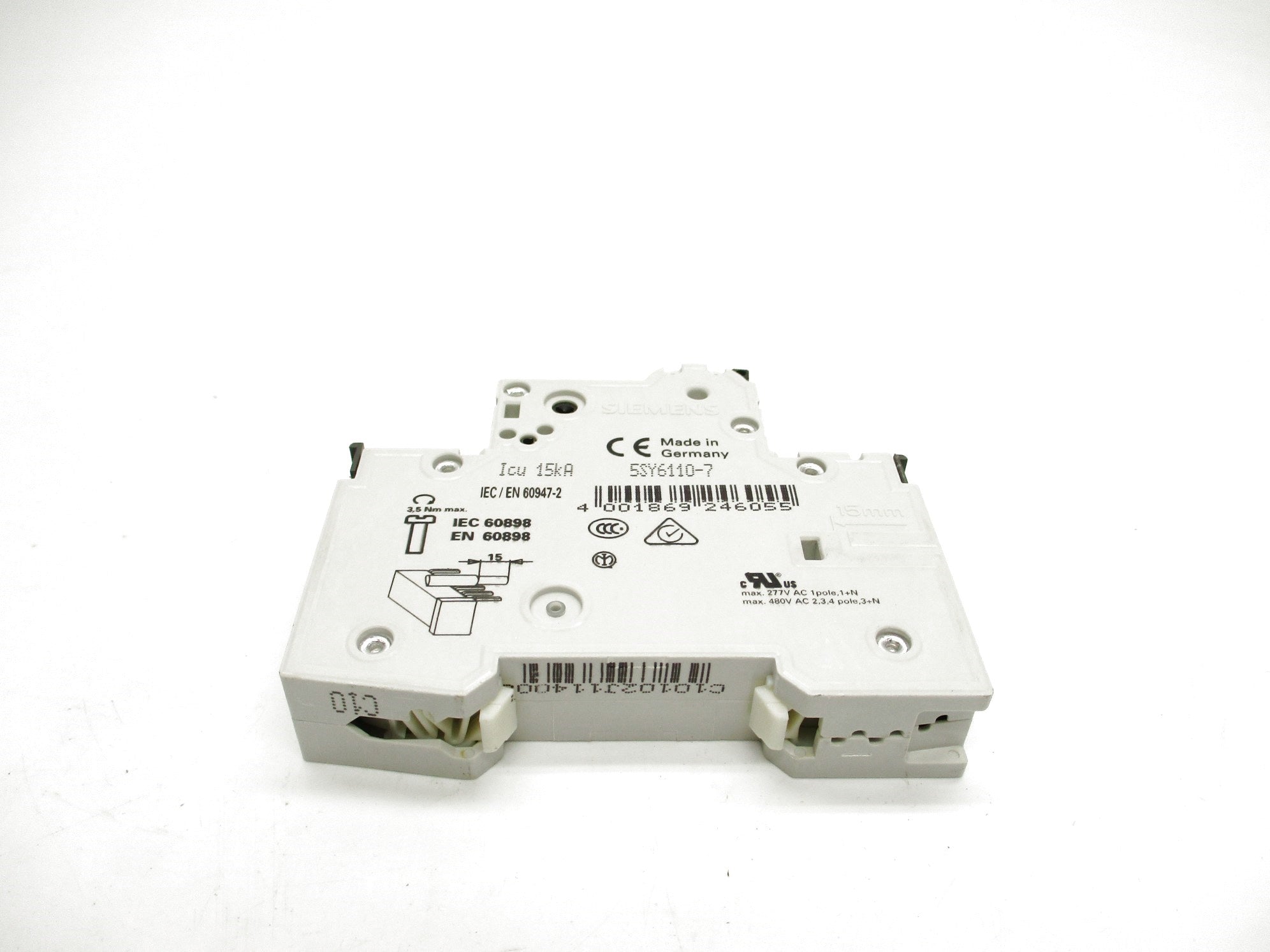 SIEMENS 5SY6110-7 230/400V 10A NSNP