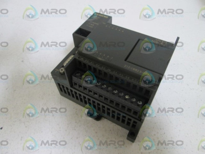SIEMENS PLC MODULE 6ES7 212-1BB23-0XB0 (AS PICTURED) UNMP