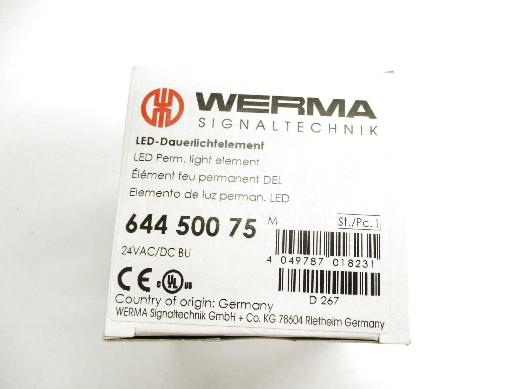 WERMA 64450075 24VAC/DC NSMP