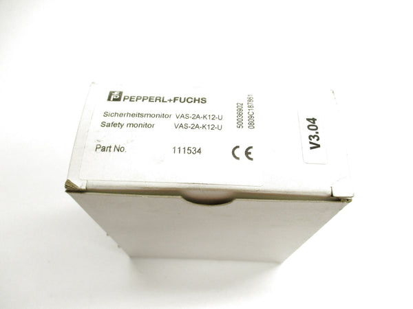 PEPPERL+FUCHS VAS-2A-K12-U NSMP