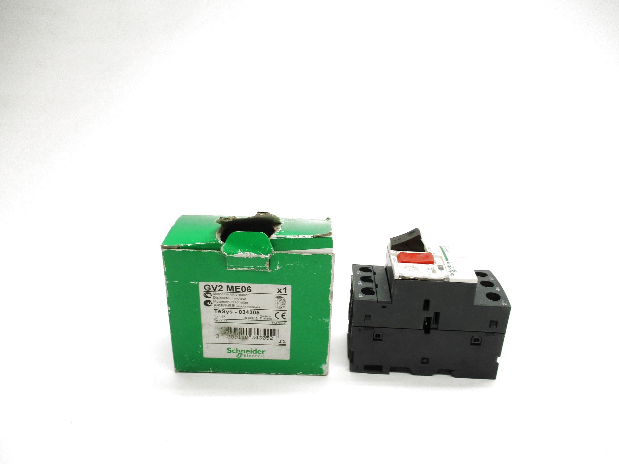 SCHNEIDER ELECTRIC GV2ME06 690V 1-1.6A NSMP