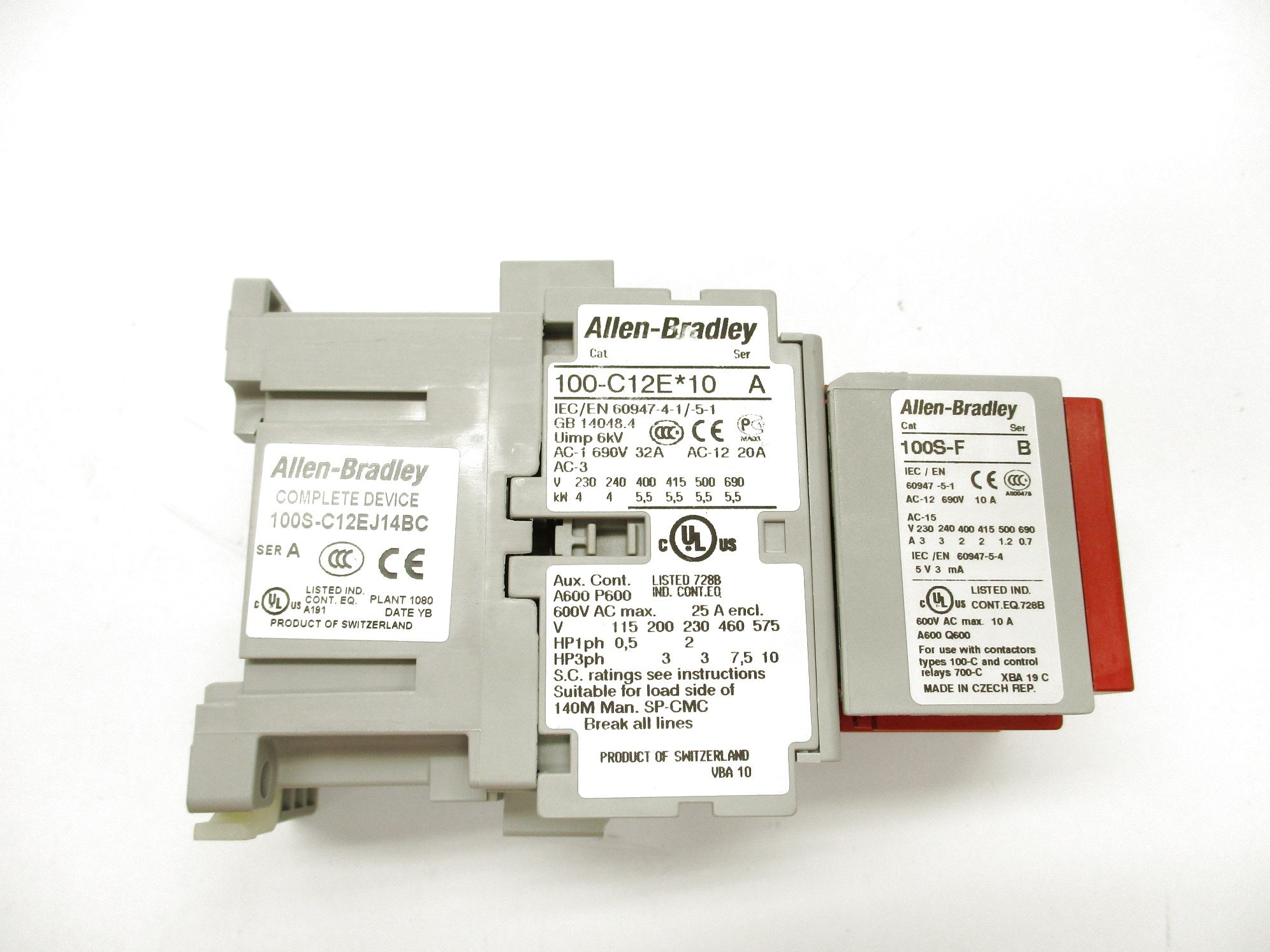 INDUSTRIAL SPARE PART 100S-C12EJ14BC SER. A 24VDC (BR/WH) NSMP