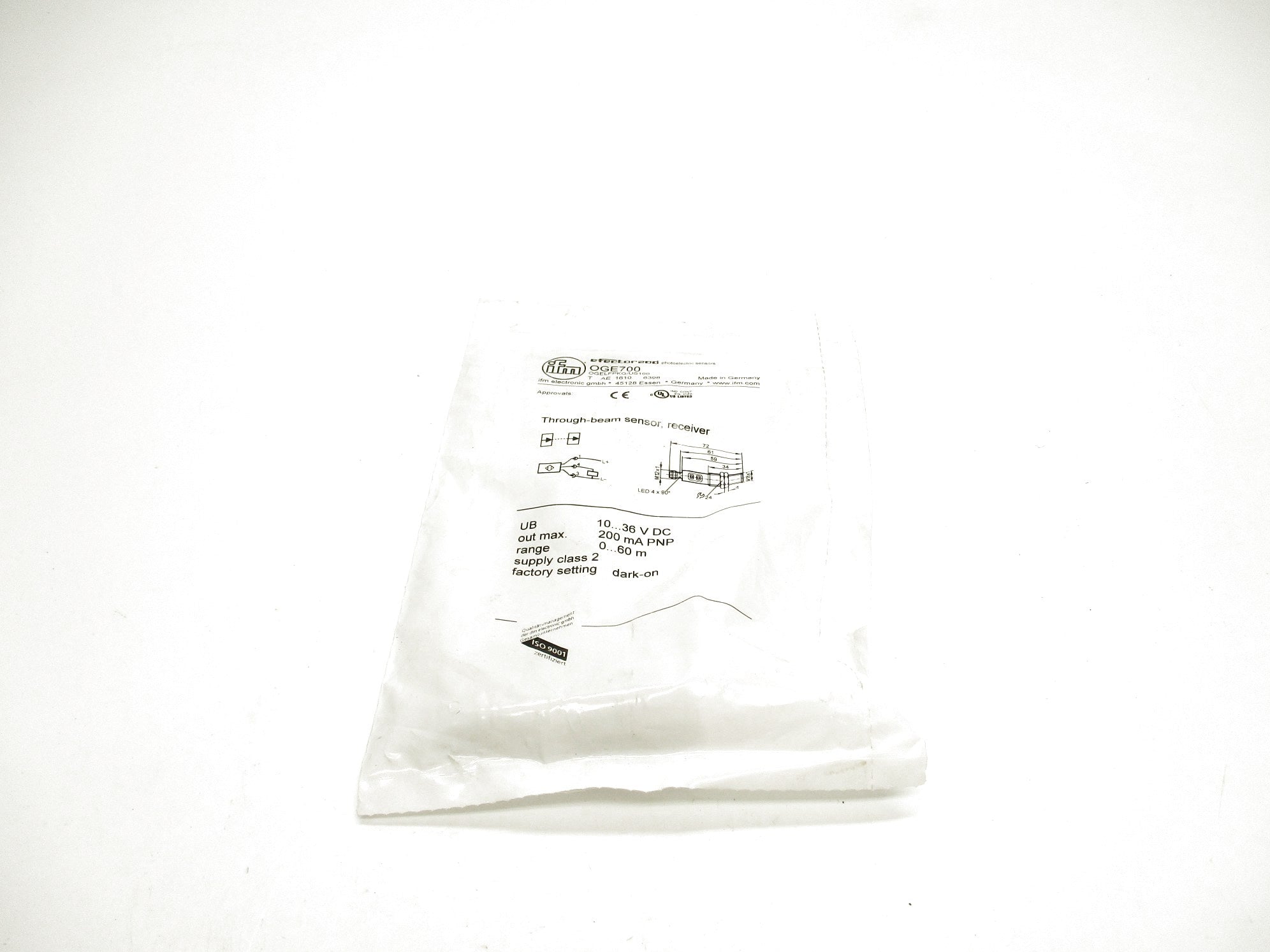 IFM EFECTOR OGE700 NSMP