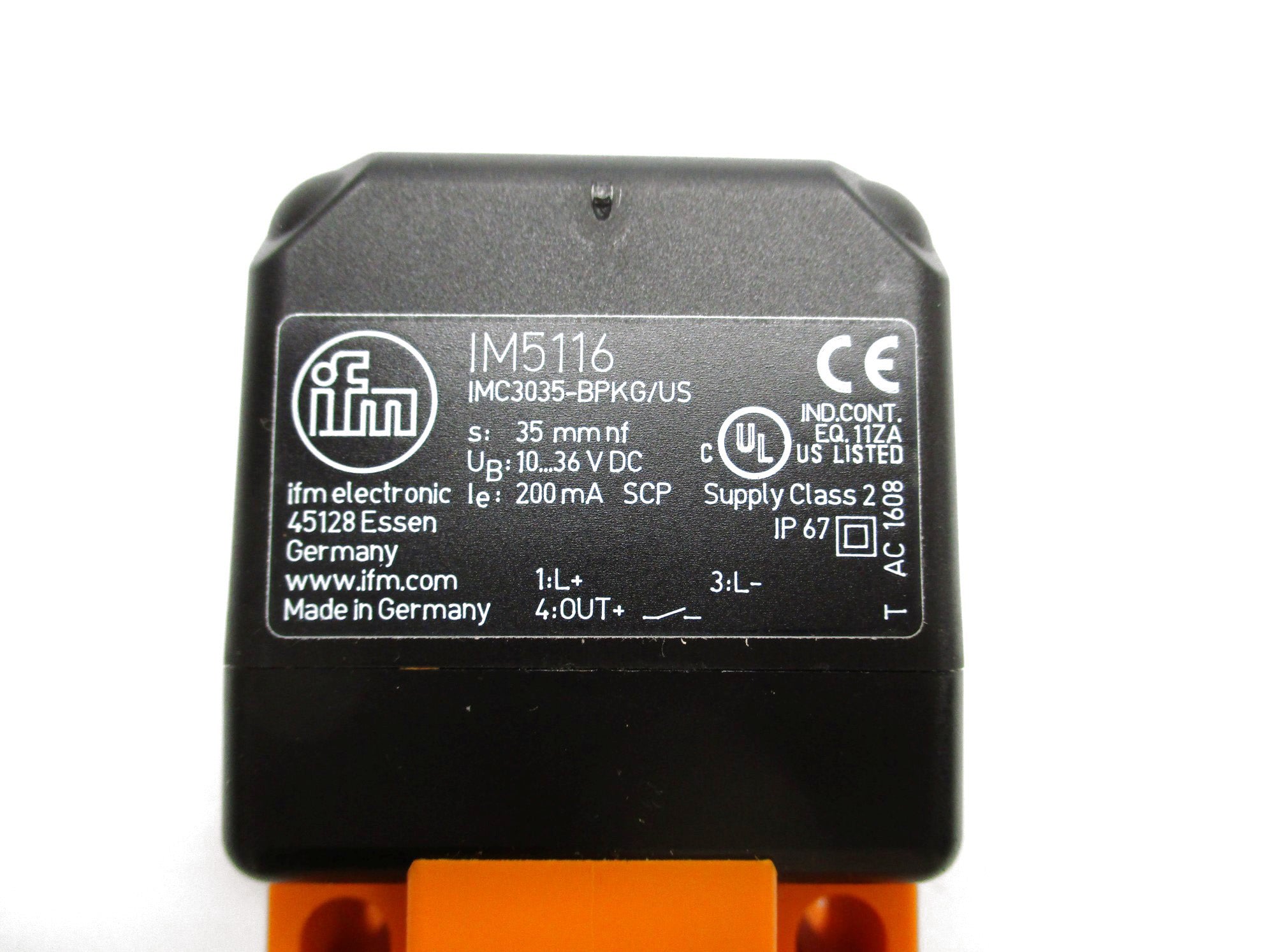 IFM EFECTOR IM5116 IMC3035-BPKG/US 10-36VDC NSNP