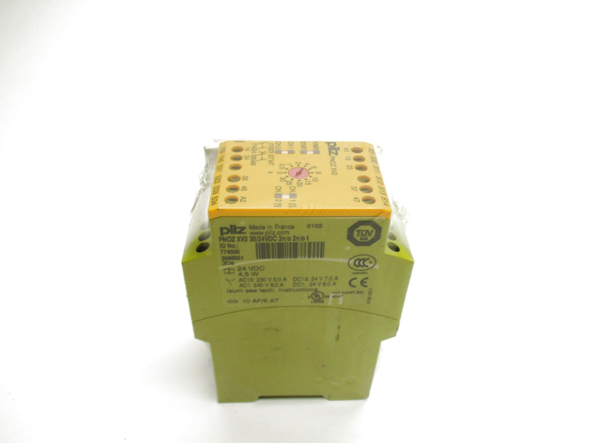 PILZ PNOZ-XV2-30/24VDC-2N/O-2N/O-T 24VDC 8A NSMP