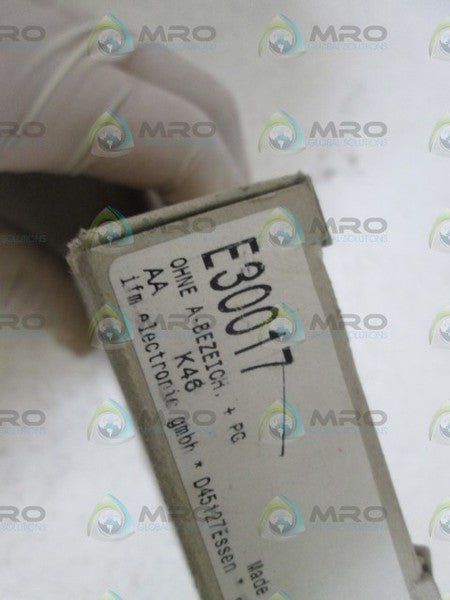 IFM EFECTOR E30017 (AS PICTURED) NSMP