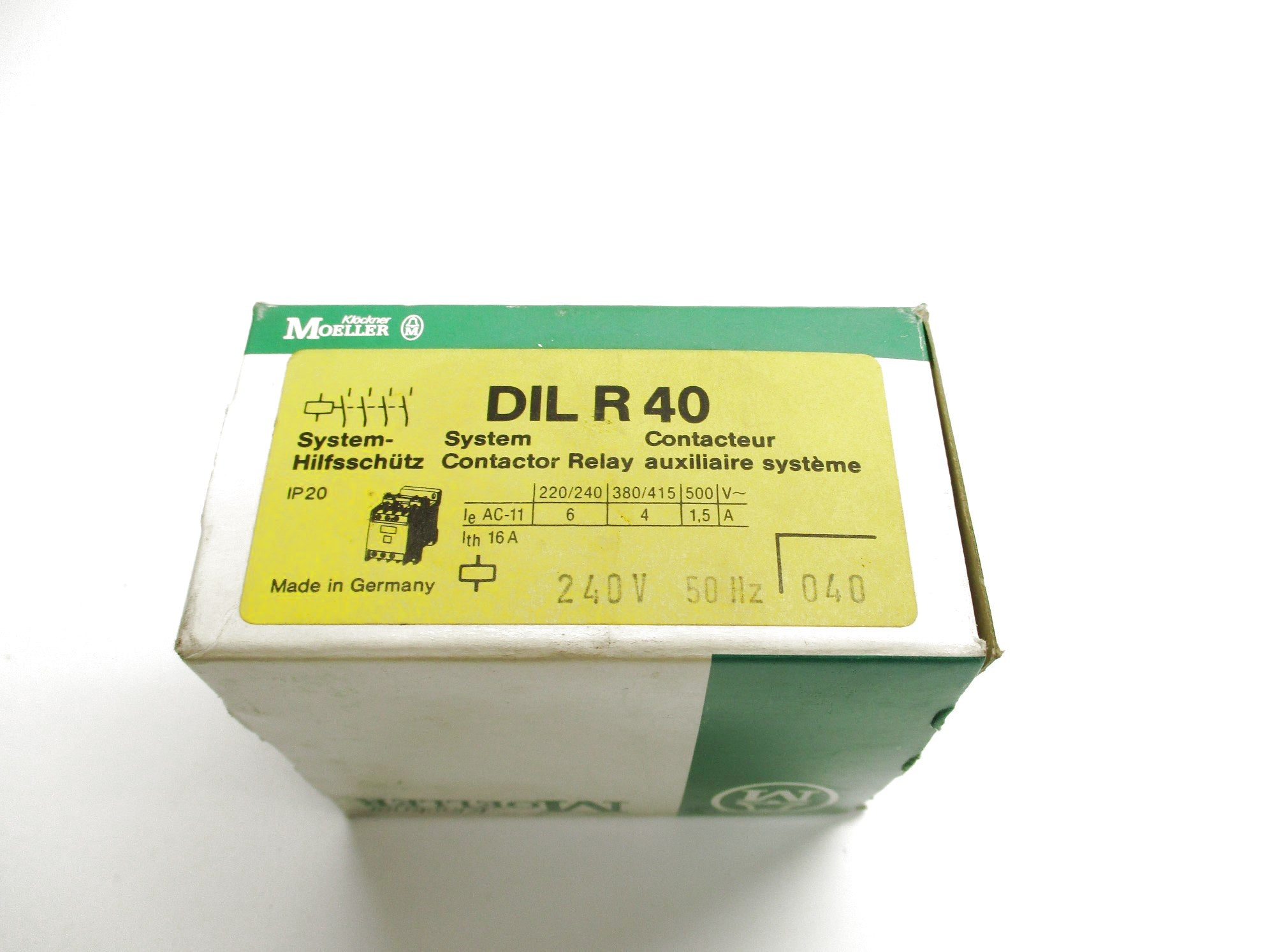 KLOCKNER MOELLER DILR40 240V NSMP