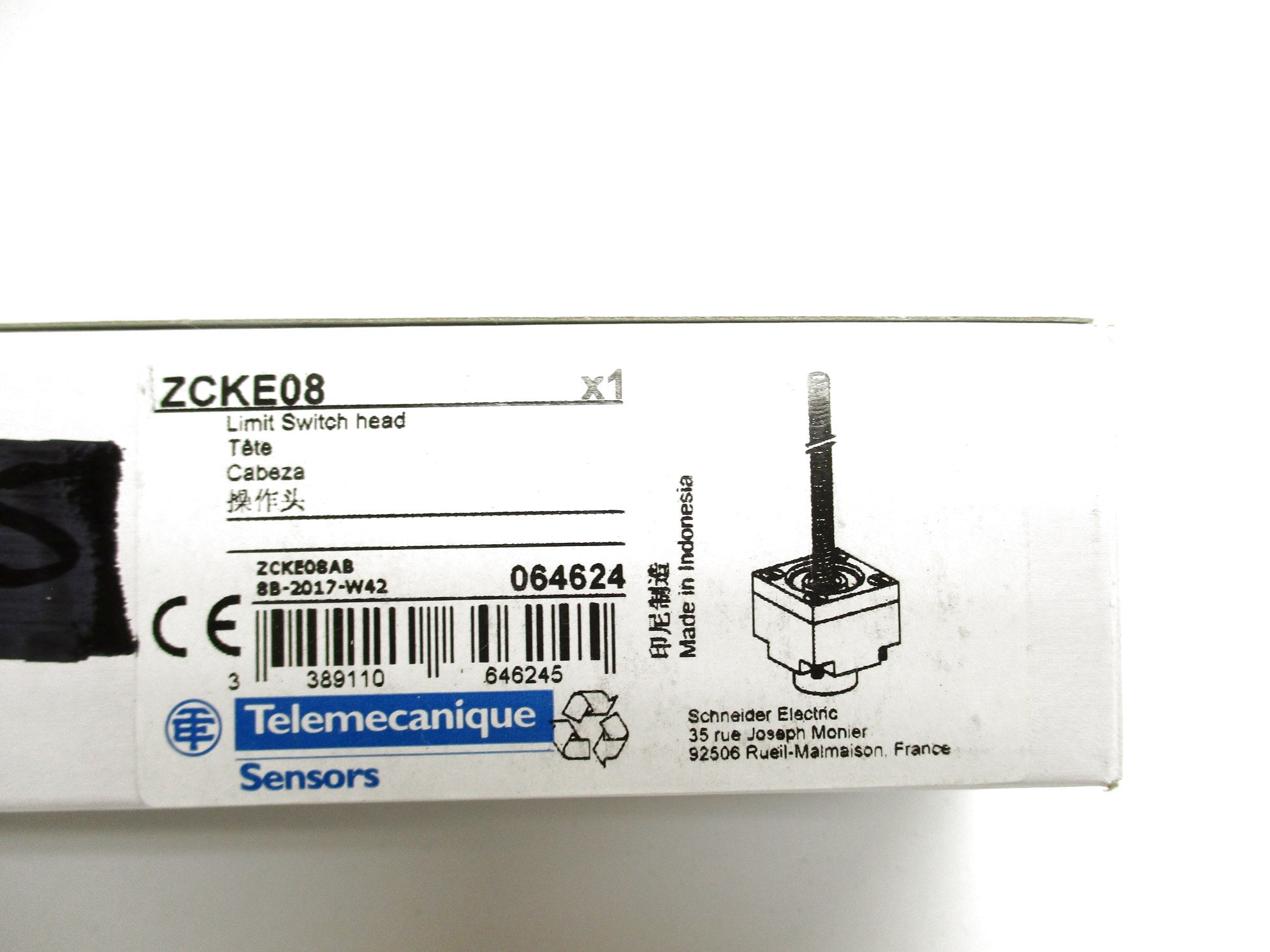 TELEMECANIQUE ZCKE08 NSMP
