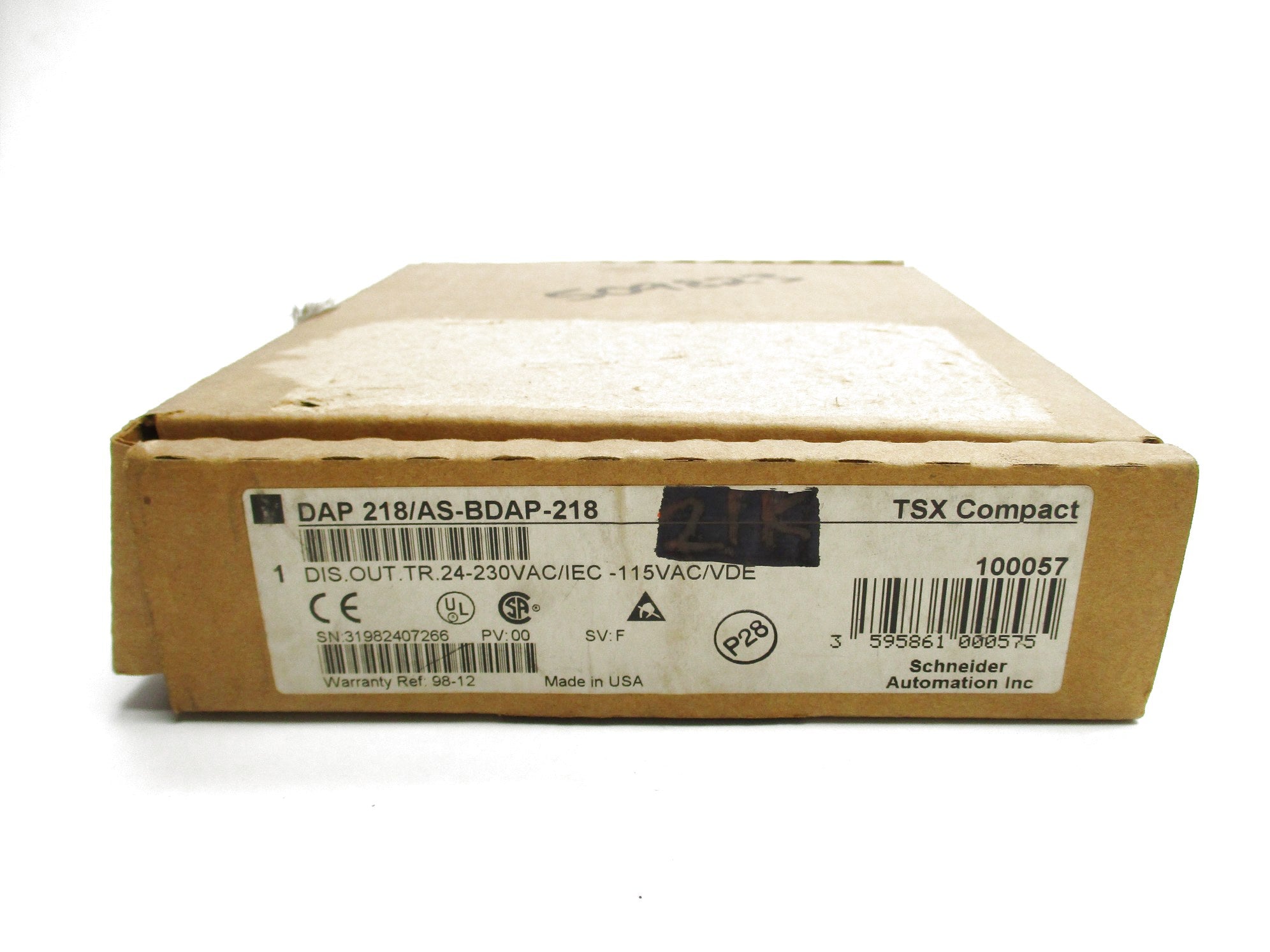SCHNEIDER AUTOMATION DAP218/AS-BDAP-218 24-230VAC NSMP