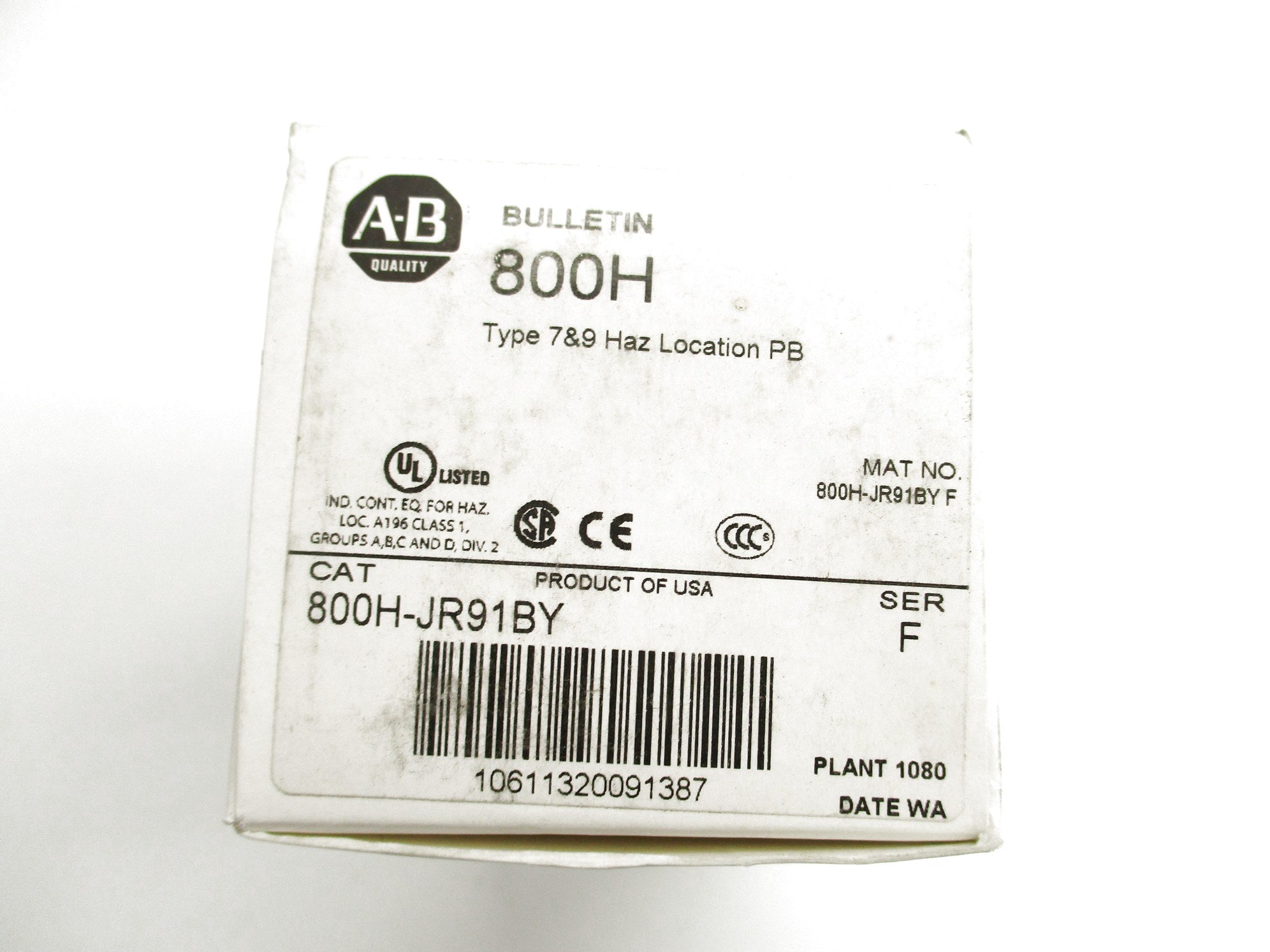 INDUSTRIAL SPARE PART 800H-JR91BY SER. F (WH) NSMP