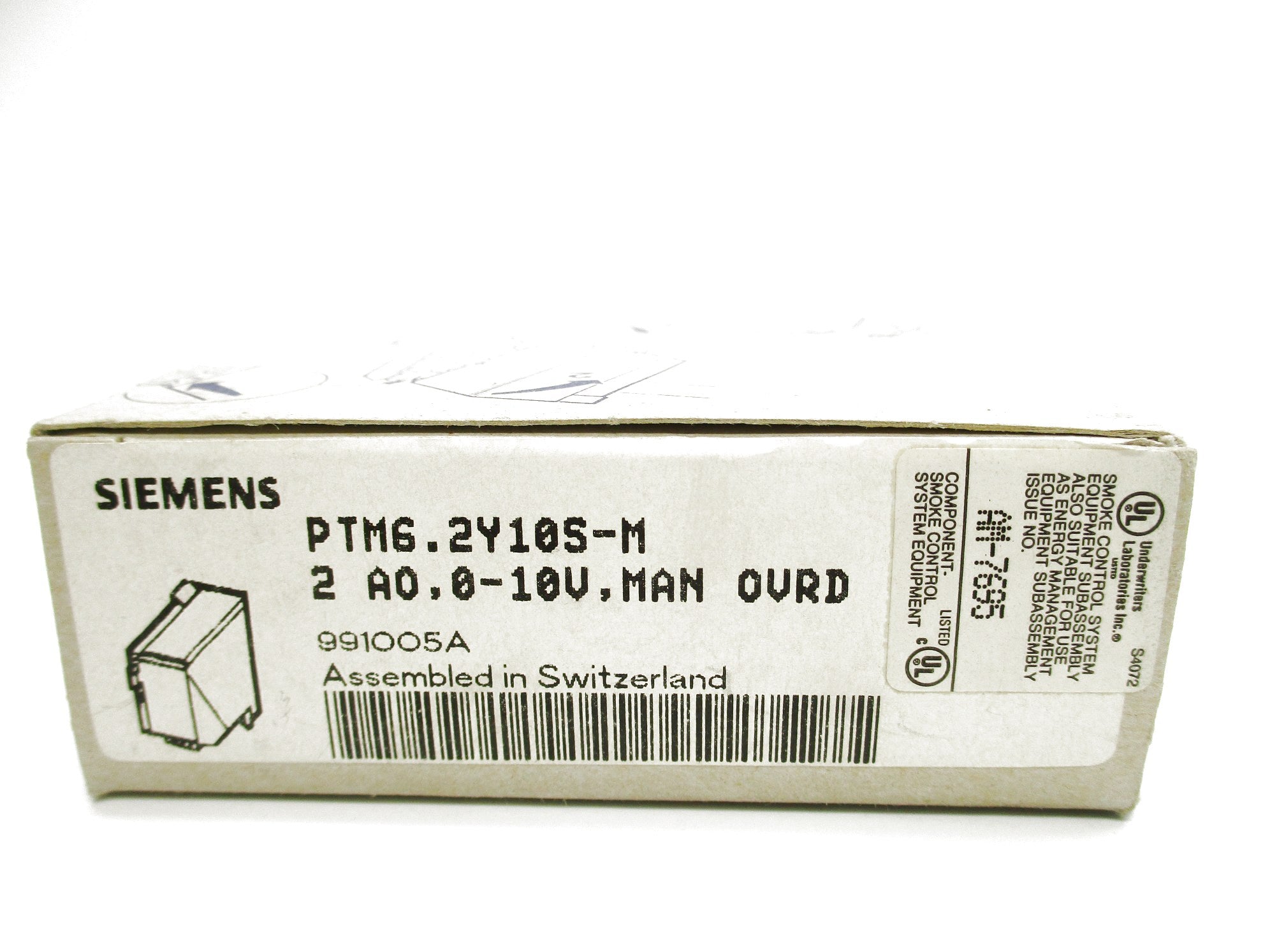 SIEMENS PTM6.2Y10S-M 24VAC NSMP