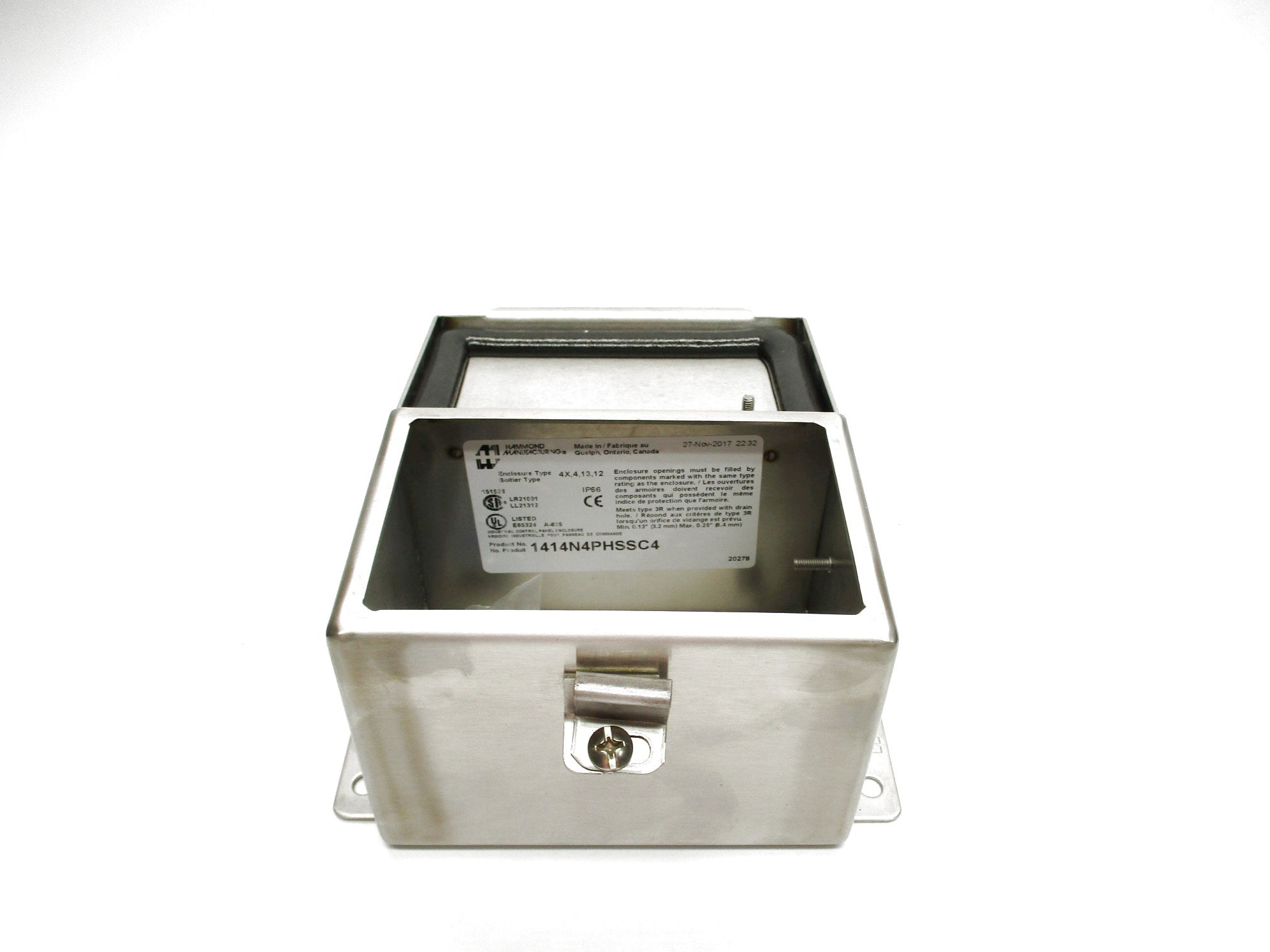 HAMMOND MANUFACTURING 1414N4PHSSC4 NSMP