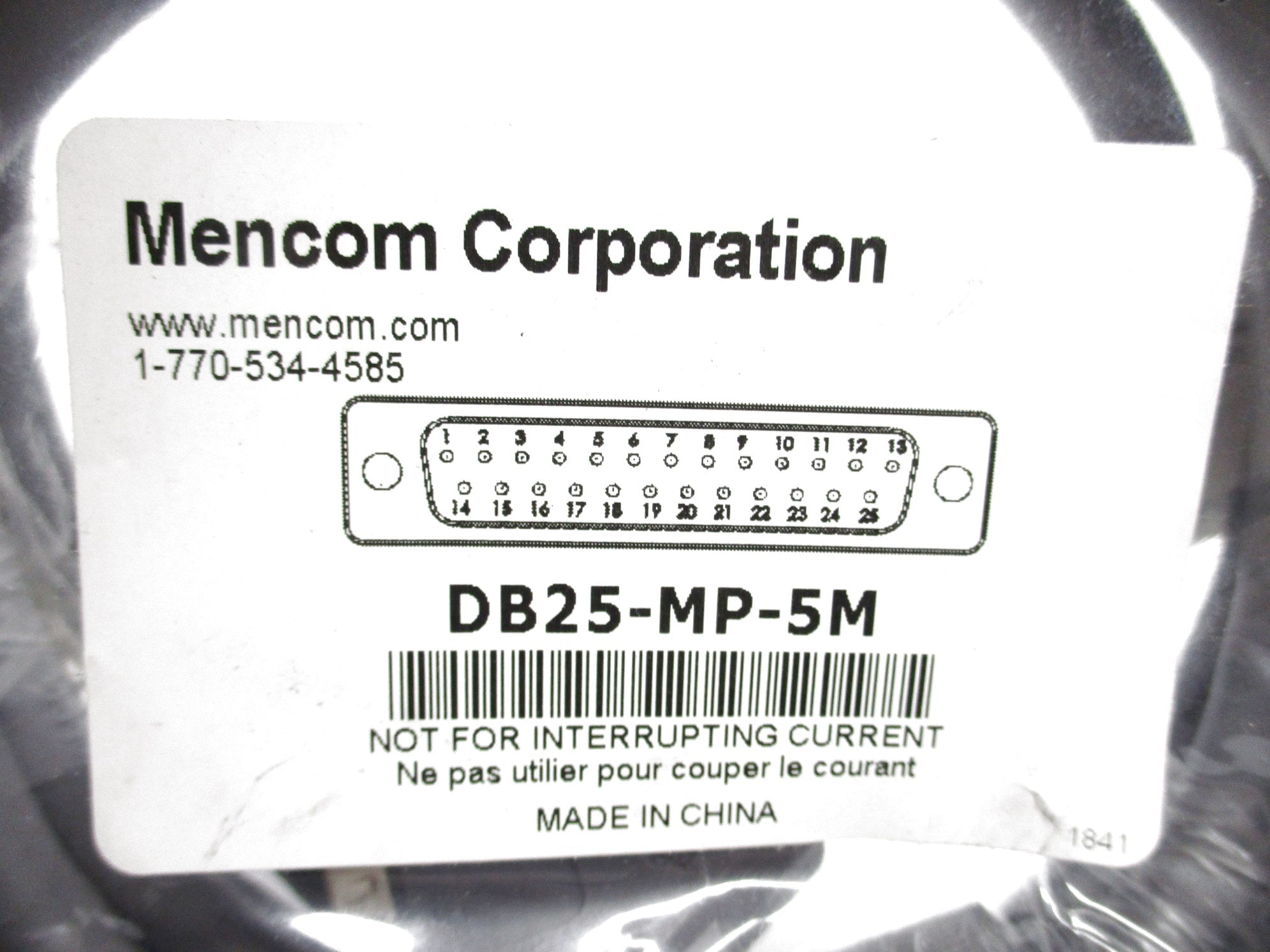 MENCOM DB25-MP-5M NSMP