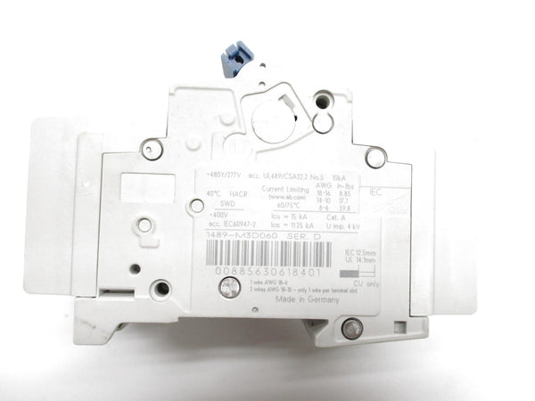 ALLEN BRADLEY 1489-M3D060 SER. D 277V 6A NSNP
