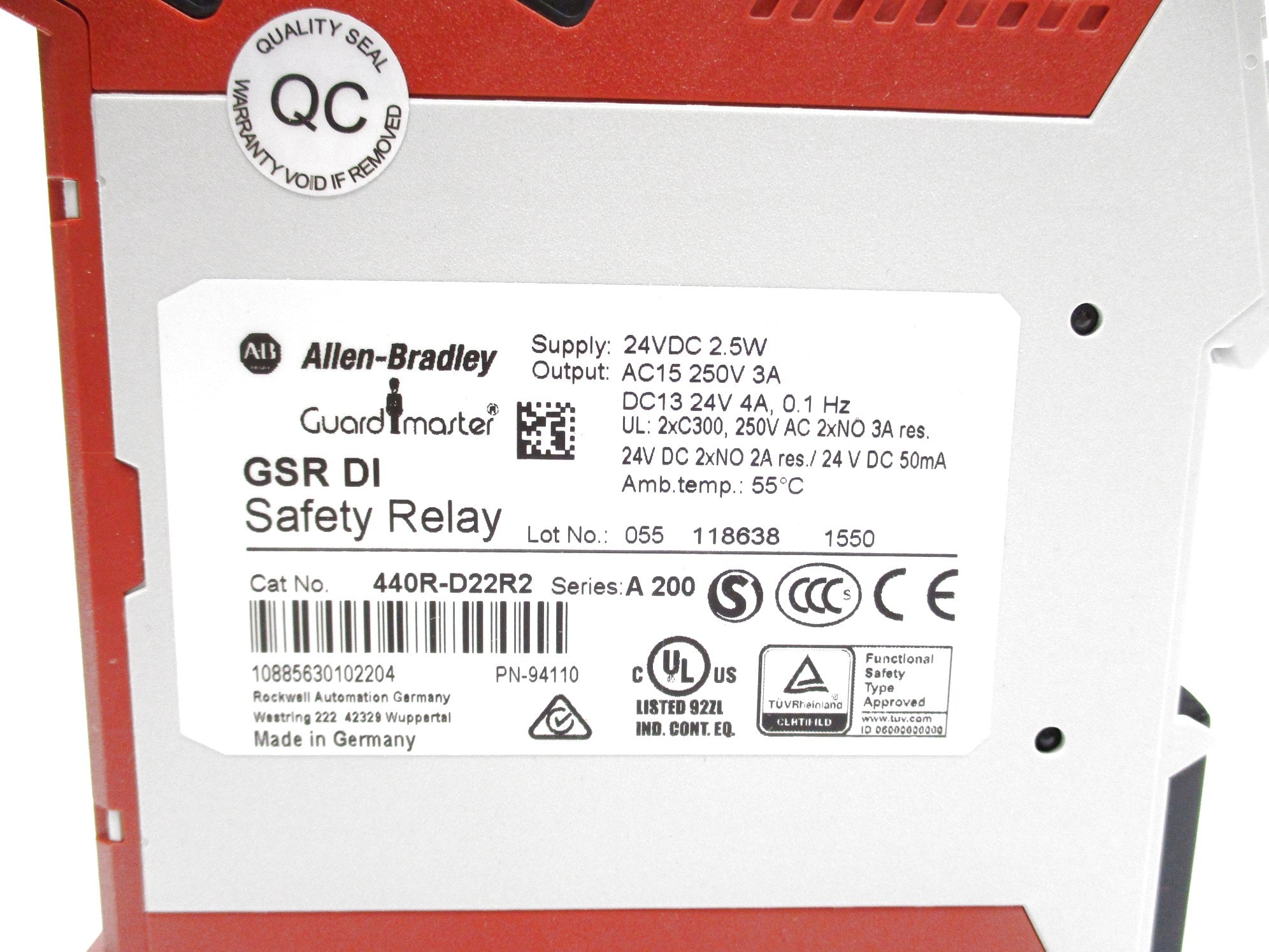 INDUSTRIAL SPARE PART 440R-D22R2 SER. A200 24VDC 3A (WH) NSMP