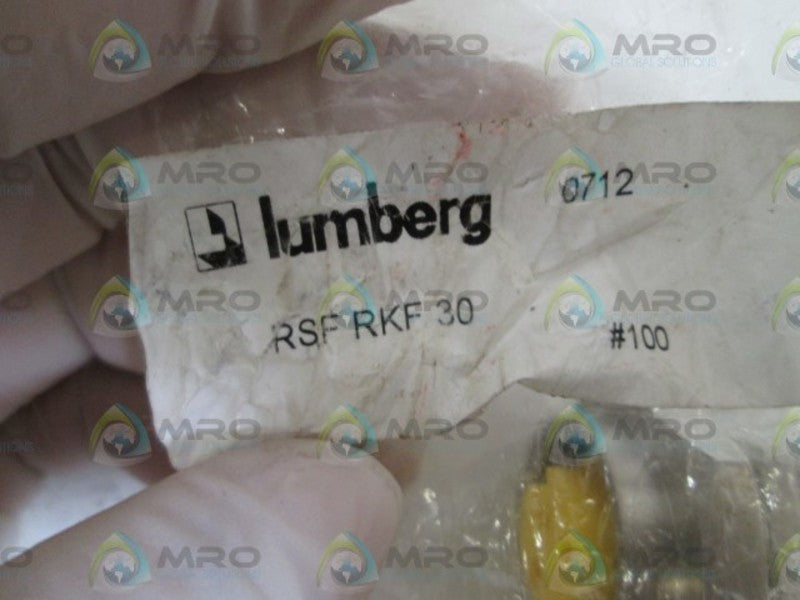 LUMBERG CONNECTOR RSF RKF 30 NSNP IN BAG