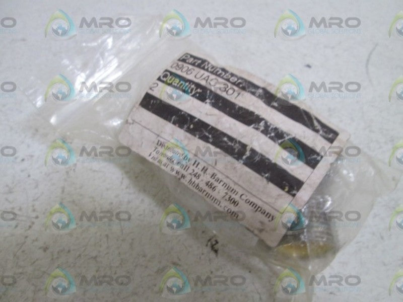 LOT OF 2 CONNECTOR 0906 UAC 301 NSNP IN BAG