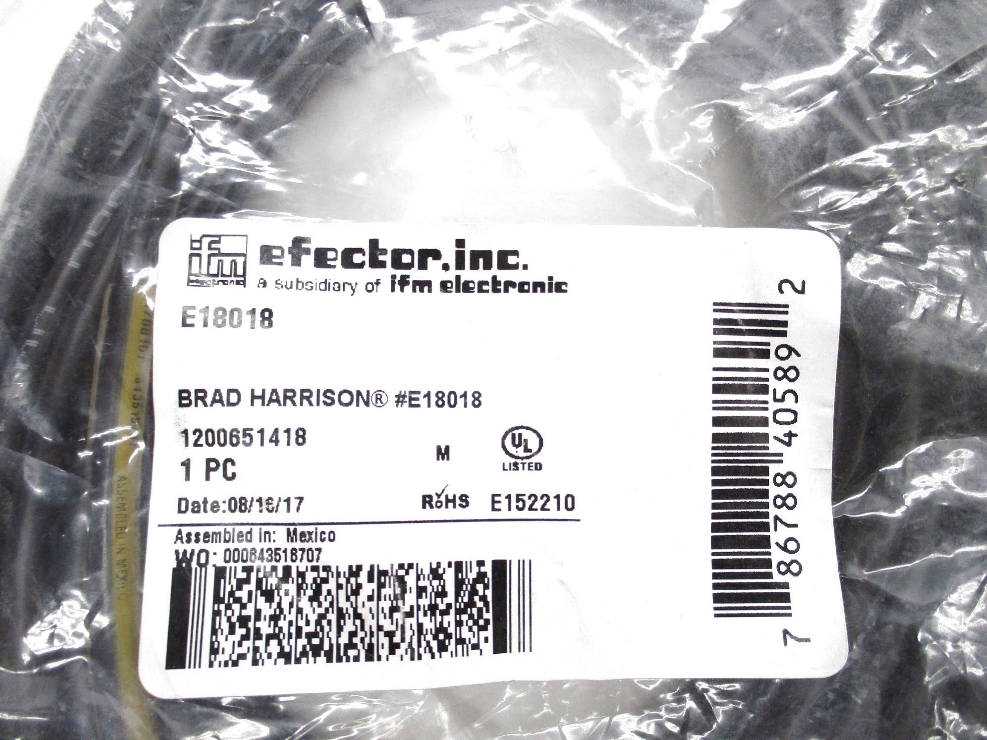 IFM EFECTOR E18018 NSMP