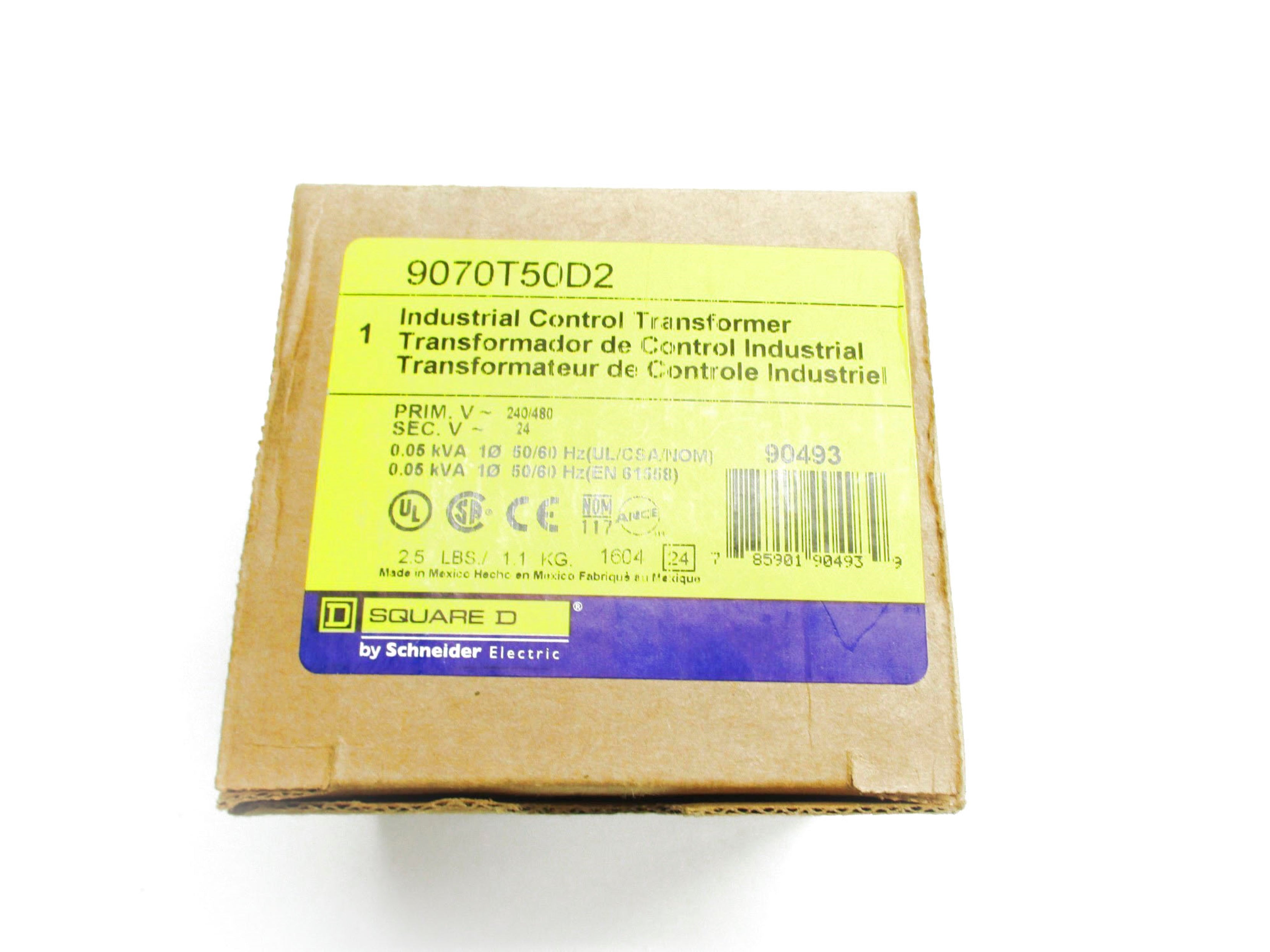 SQUARE D 9070T50D2 240/480V NSMP