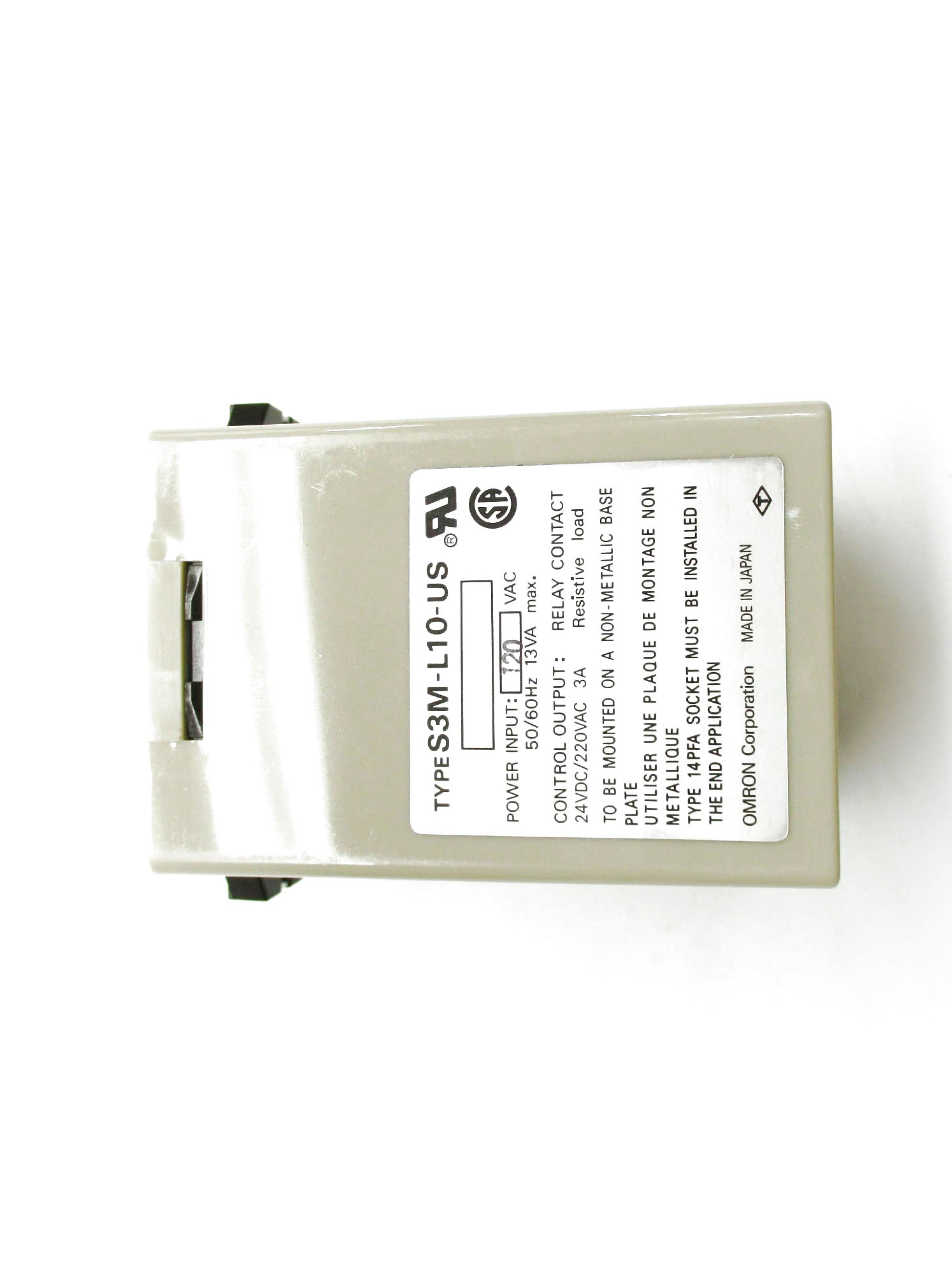 OMRON S3M-L10-US 120VAC NSMP