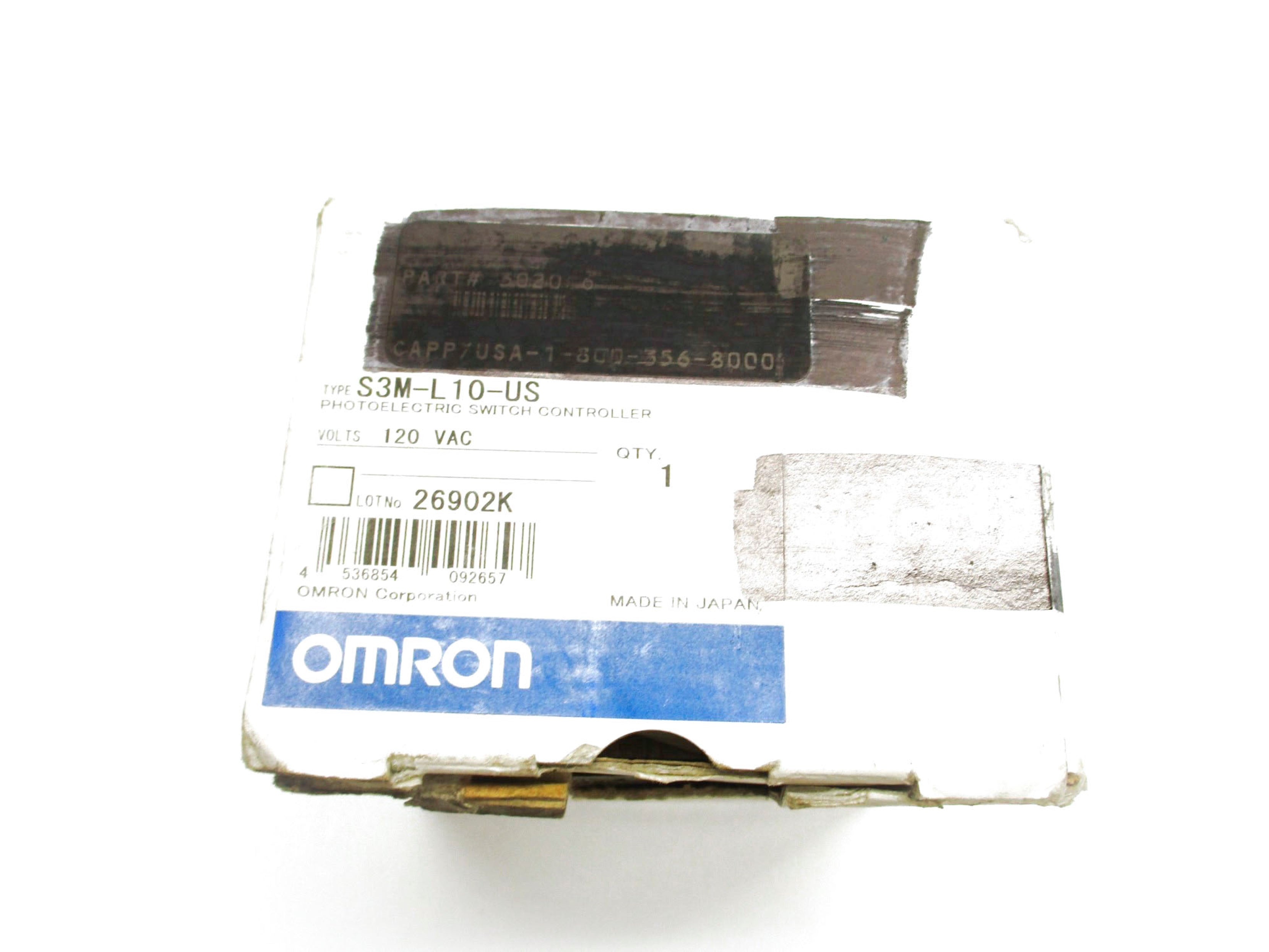 OMRON S3M-L10-US 120VAC NSMP