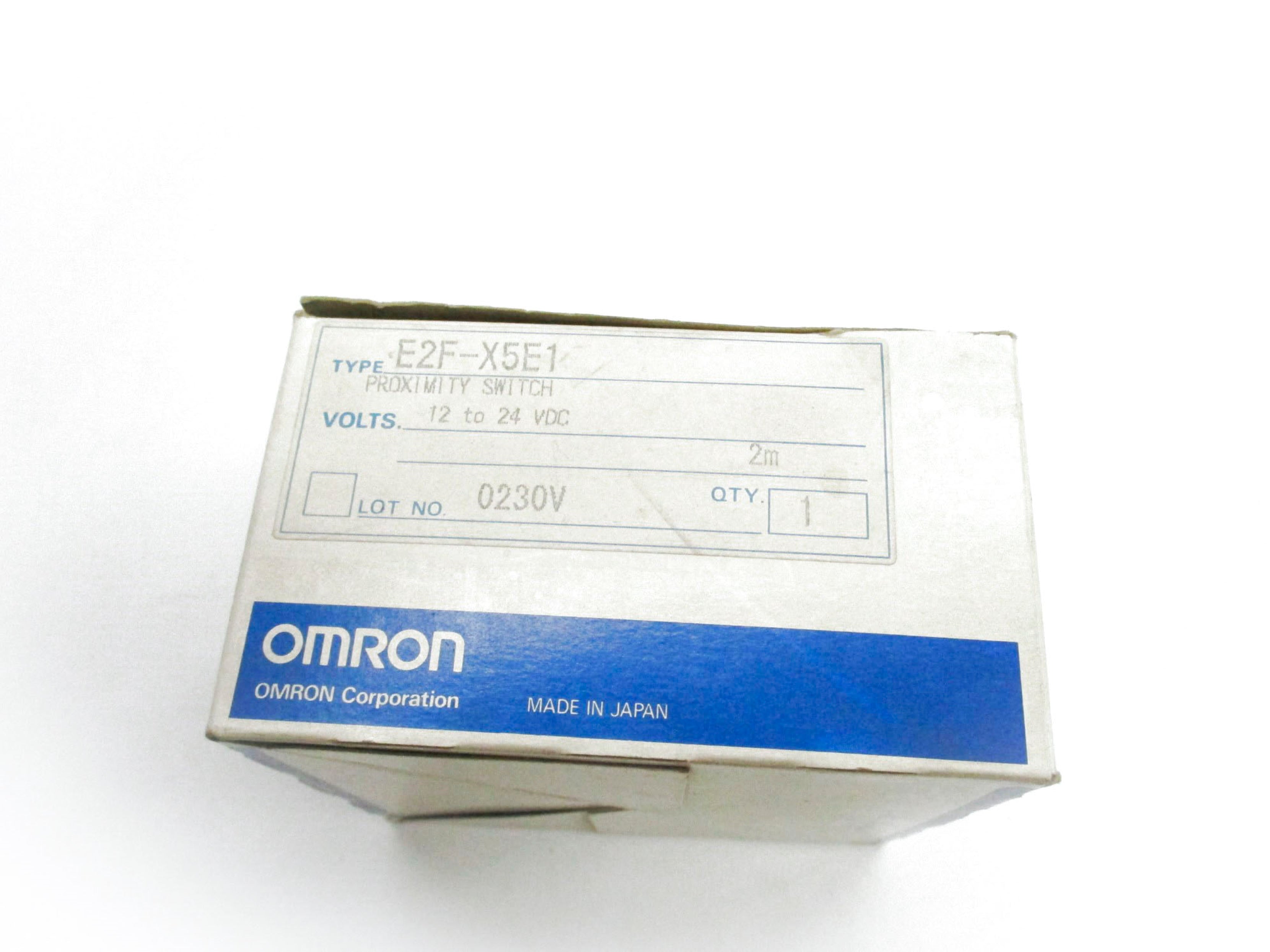 OMRON E2F-X5E1 12-24VDC 2M NSMP
