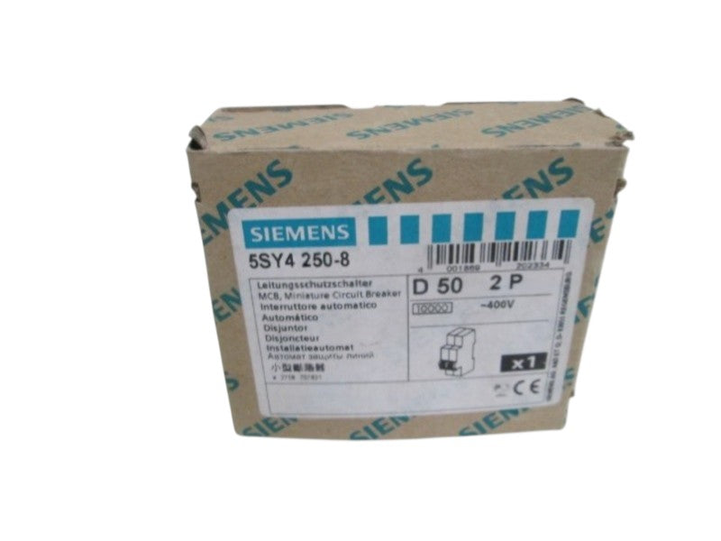 SIEMENS MINI CIRCUIT BREAKER 5SY4 250-8 NSMP