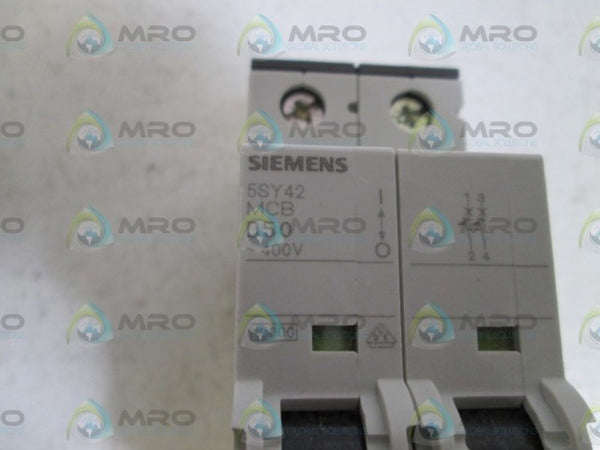 SIEMENS MINI CIRCUIT BREAKER 5SY4 250-8 NSMP