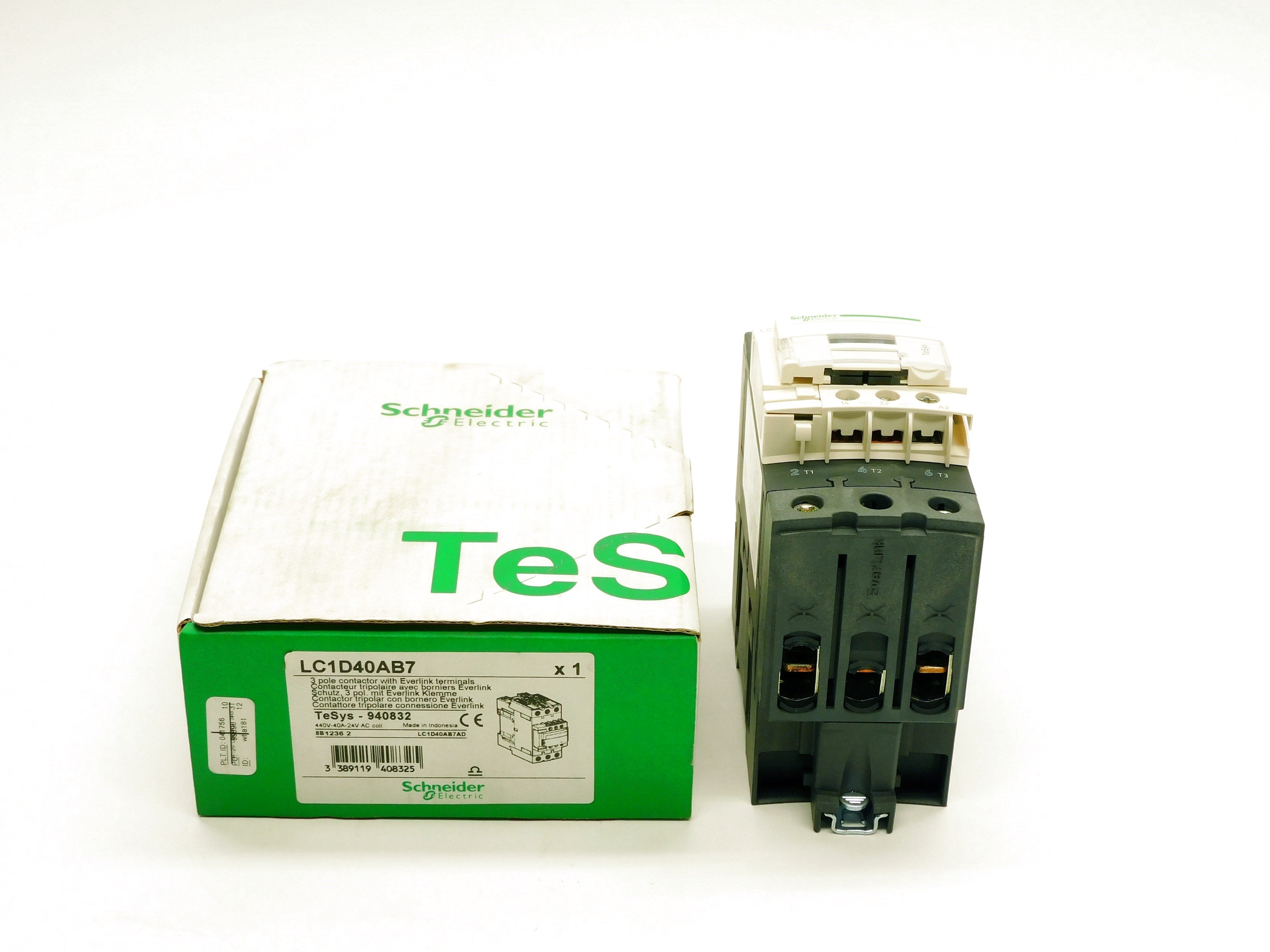 SCHNEIDER ELECTRIC LC1D40AB7 24V 40A NSMP