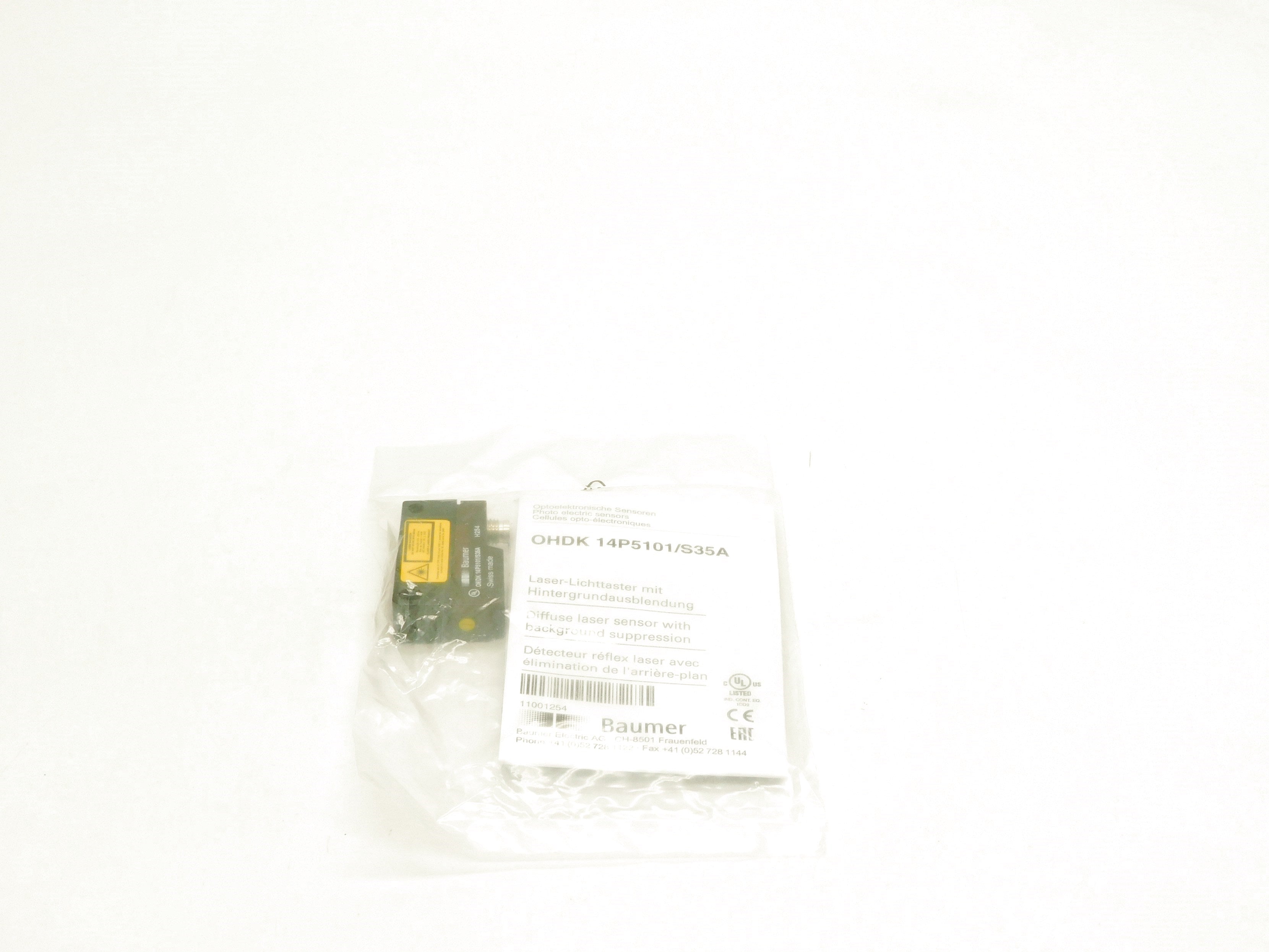 BAUMER ELECTRIC OHDK14P5101/S35A NSMP