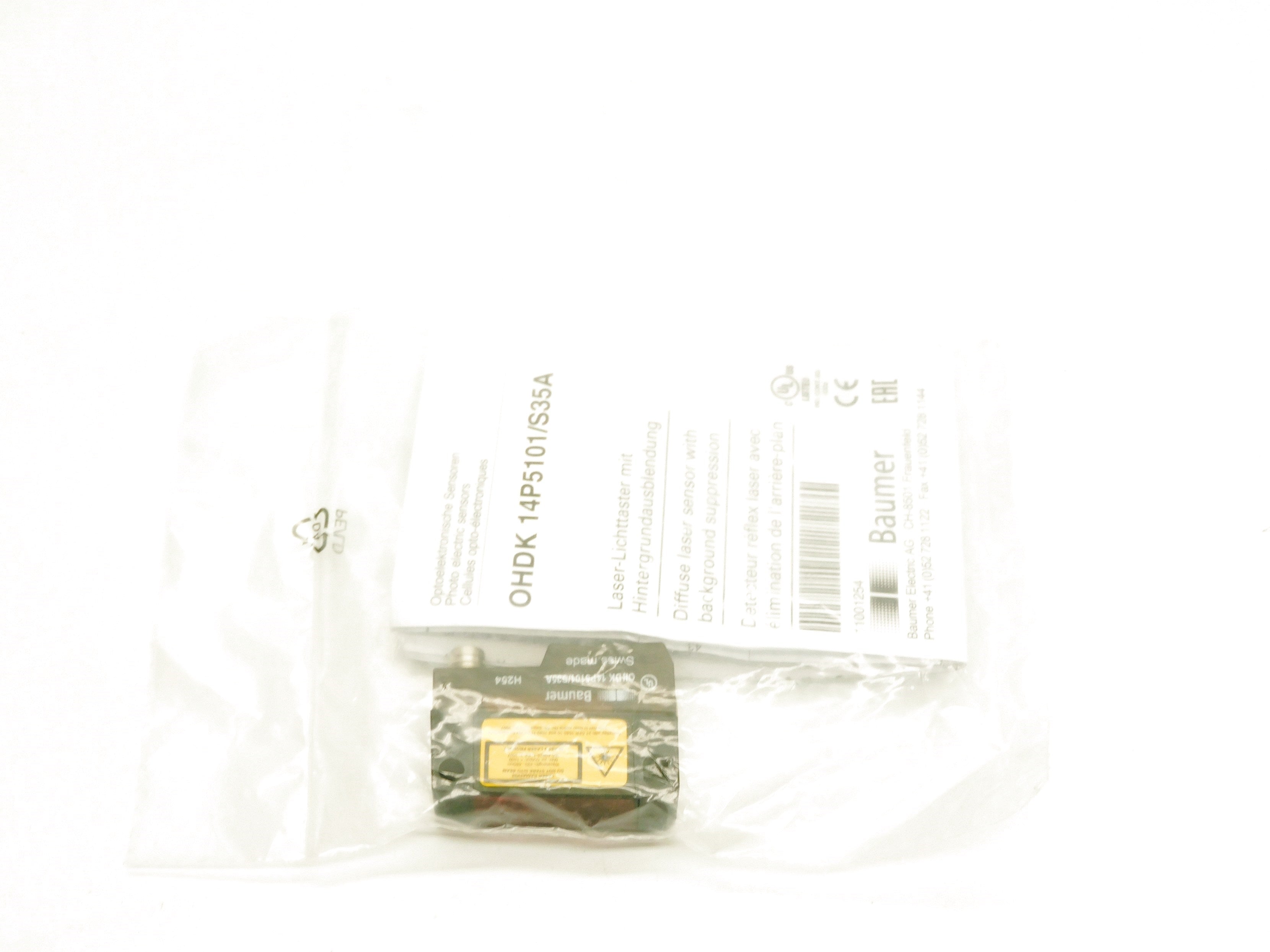 BAUMER ELECTRIC OHDK14P5101/S35A NSMP