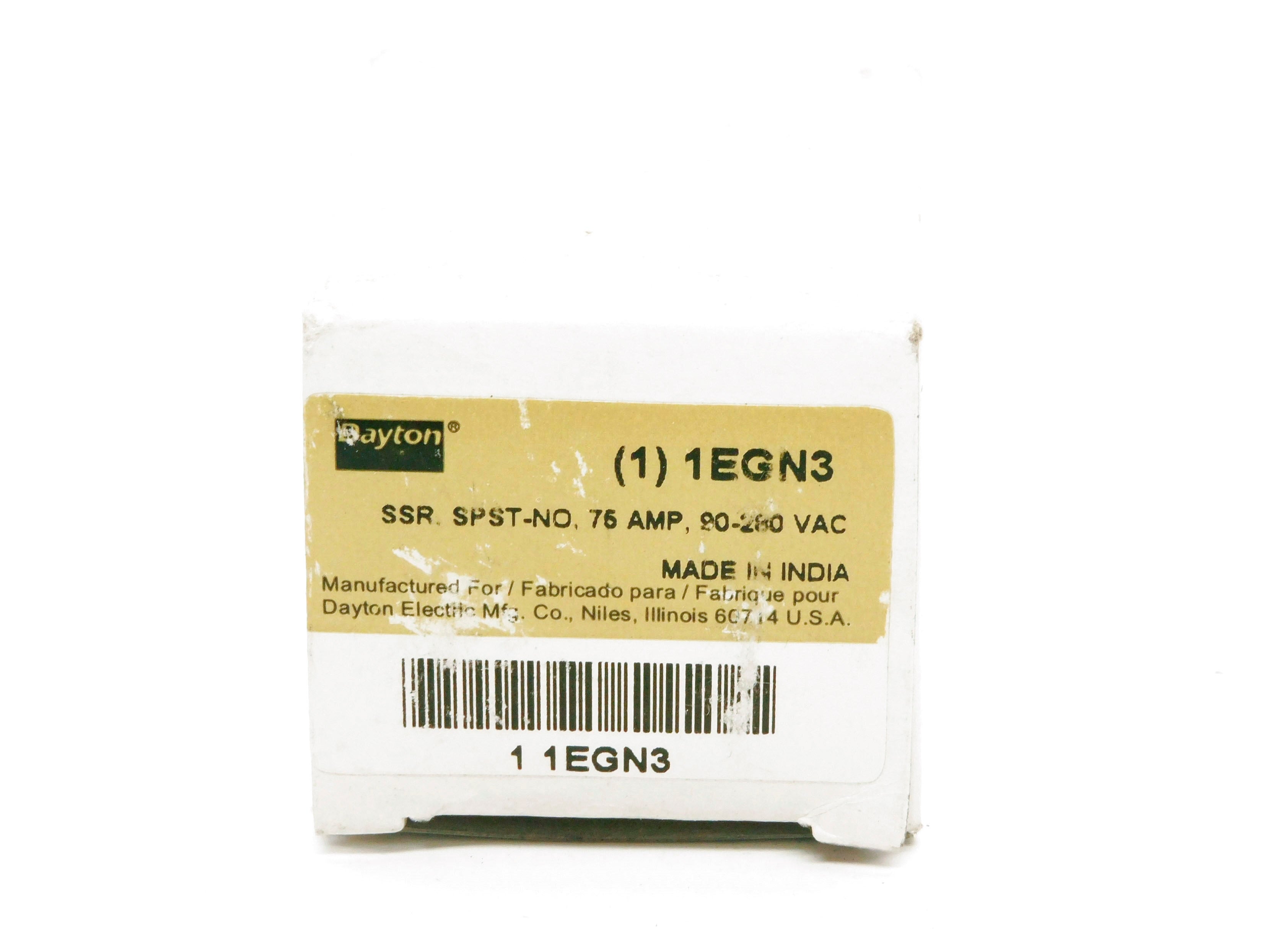 DAYTON 1EGN3 90-280VAC 75A NSMP