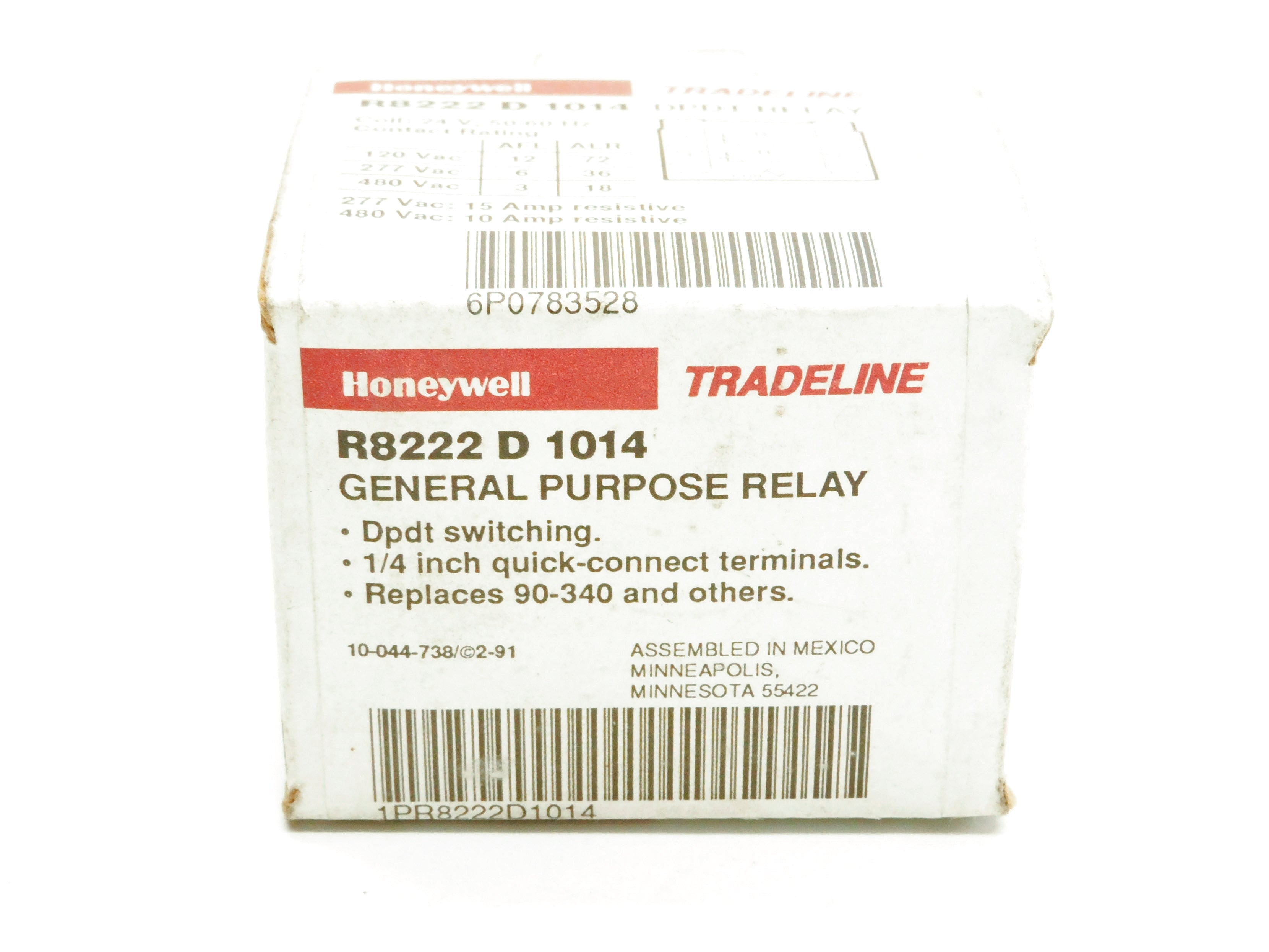 HONEYWELL R8222D1014 24V 15A NSMP