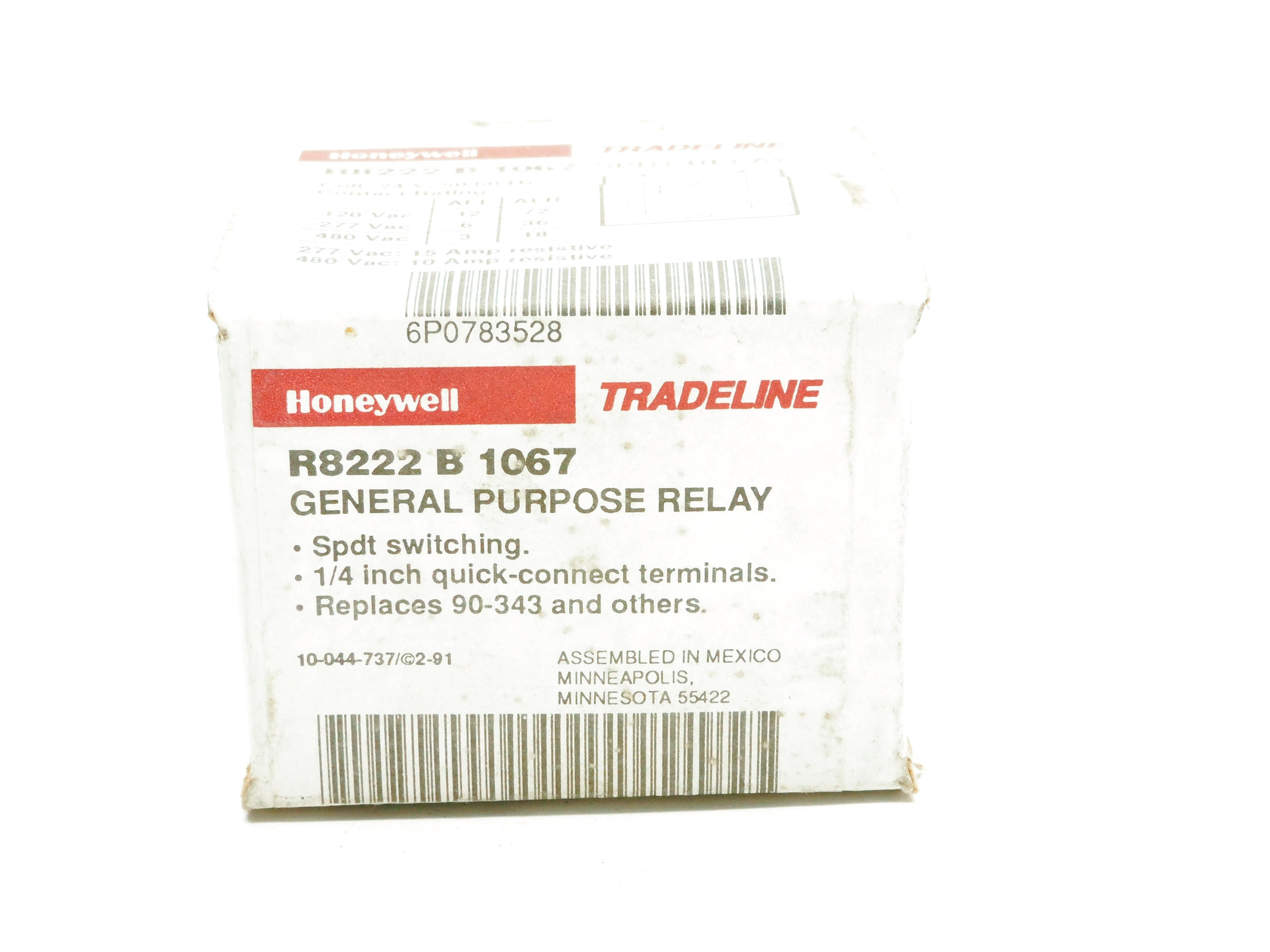 HONEYWELL R8222B1067 24V NSMP