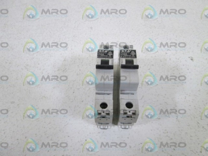 LOT OF 2 E-T-A CIRCUIT BREAKER 32A 91H1232 UNMP