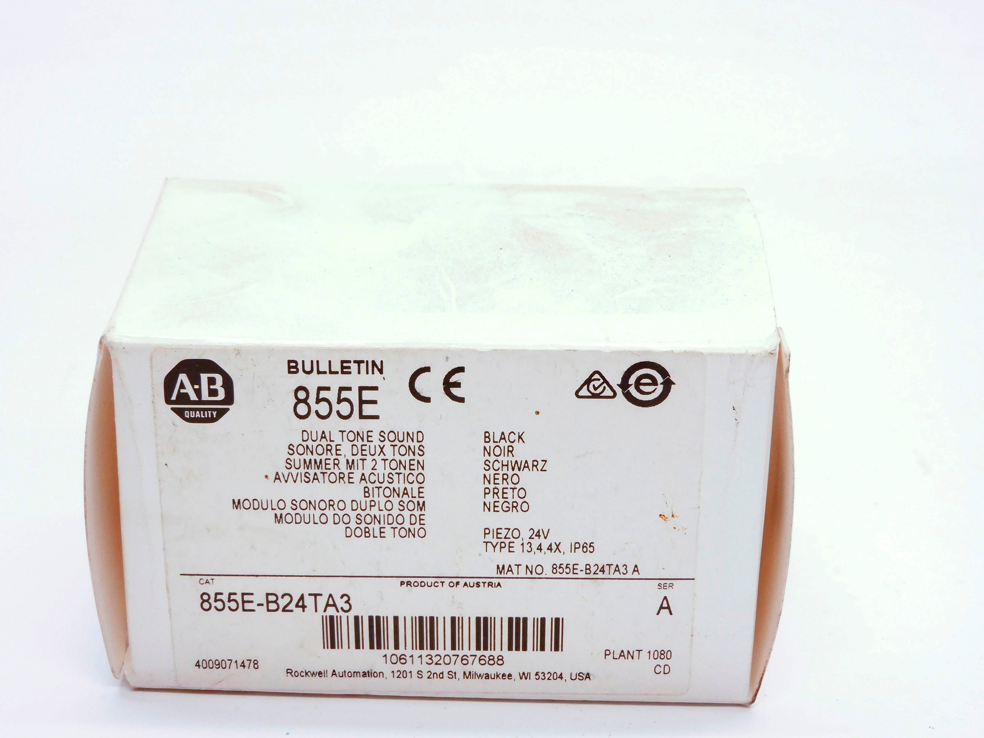 INDUSTRIAL SPARE PART 855E-B24TA3 SER. A 24VAC/DC (WH) NSMP