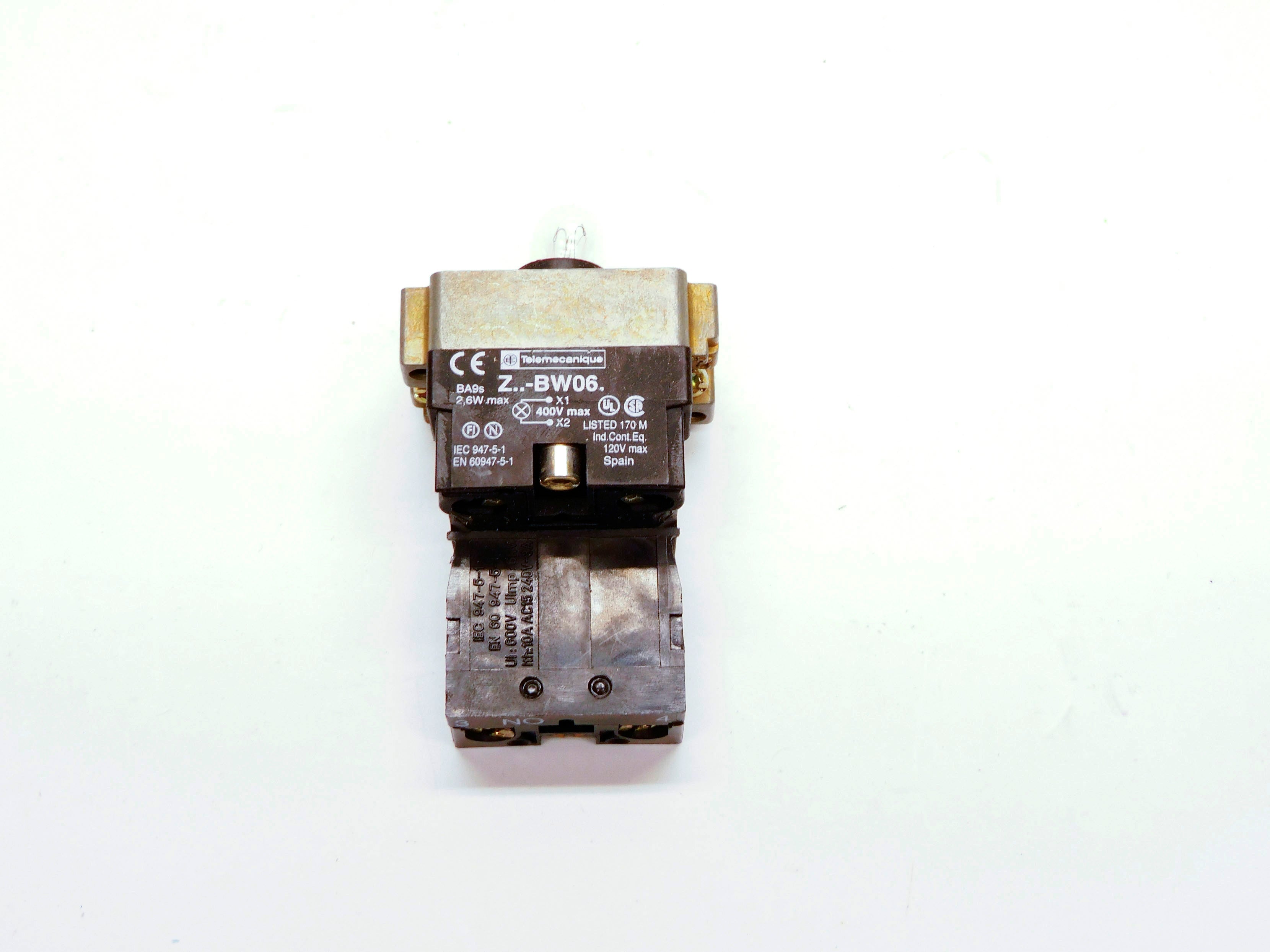 TELEMECANIQUE ZB2BW061-120V NSMP