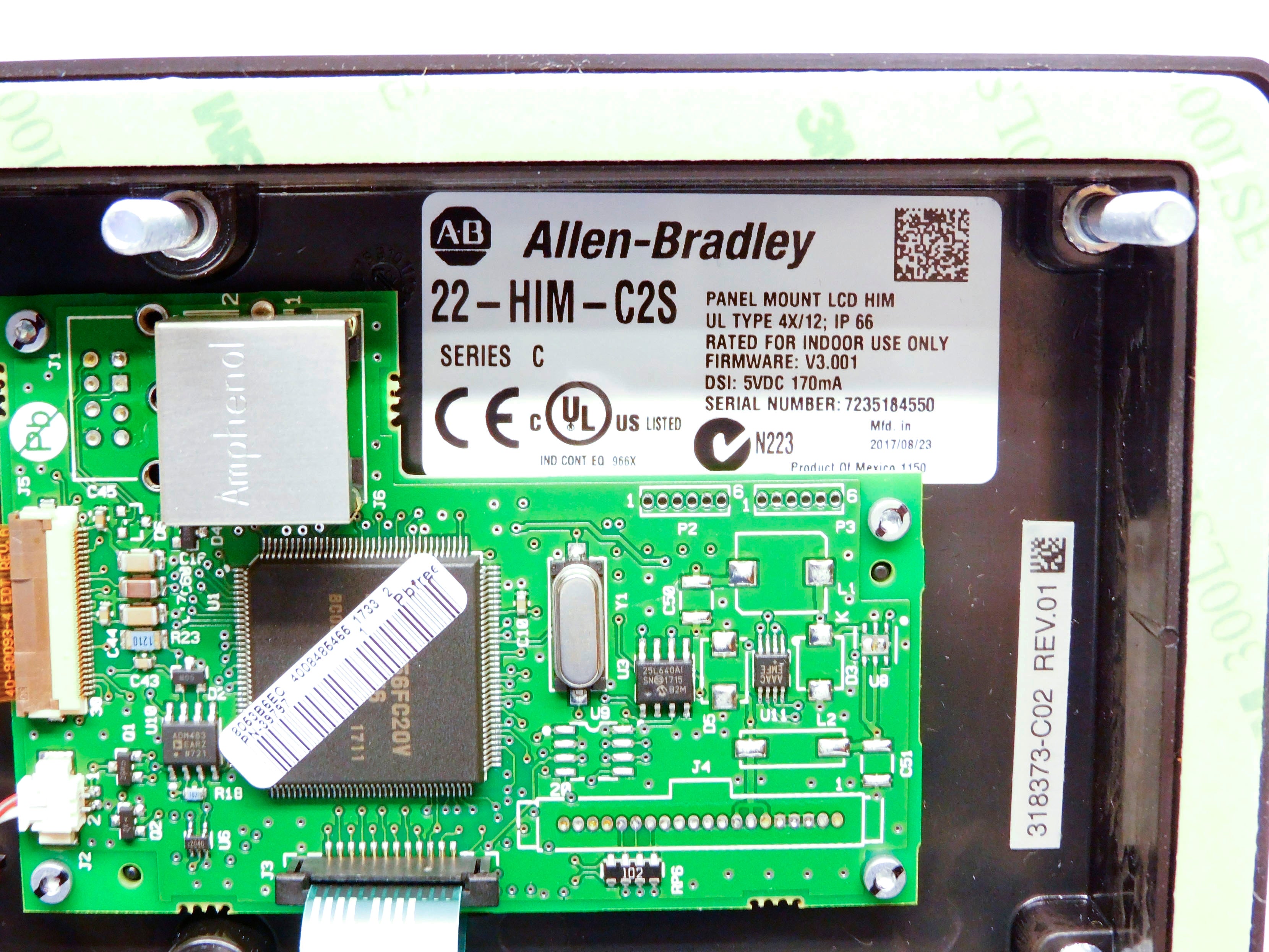 INDUSTRIAL SPARE PART 22-HIM-C2S SER. C F/W V3.001 5VDC NSNP