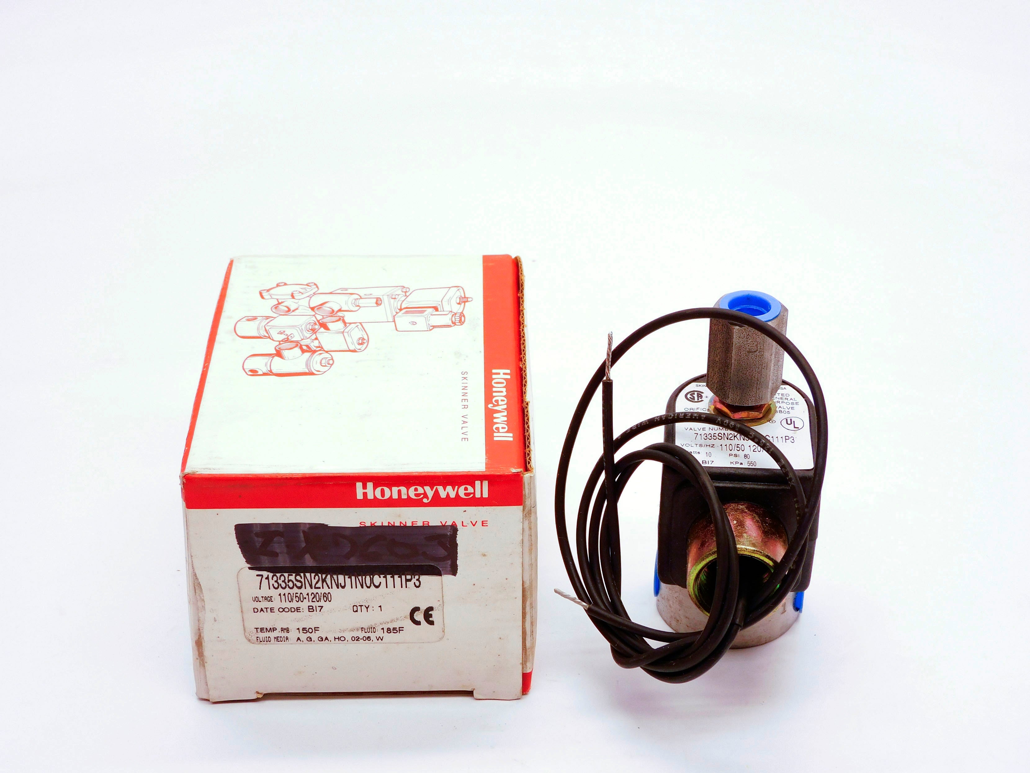 HONEYWELL 71335SN2KNJ1N0C111P3 110/120V 80PSI 3/32" NSMP