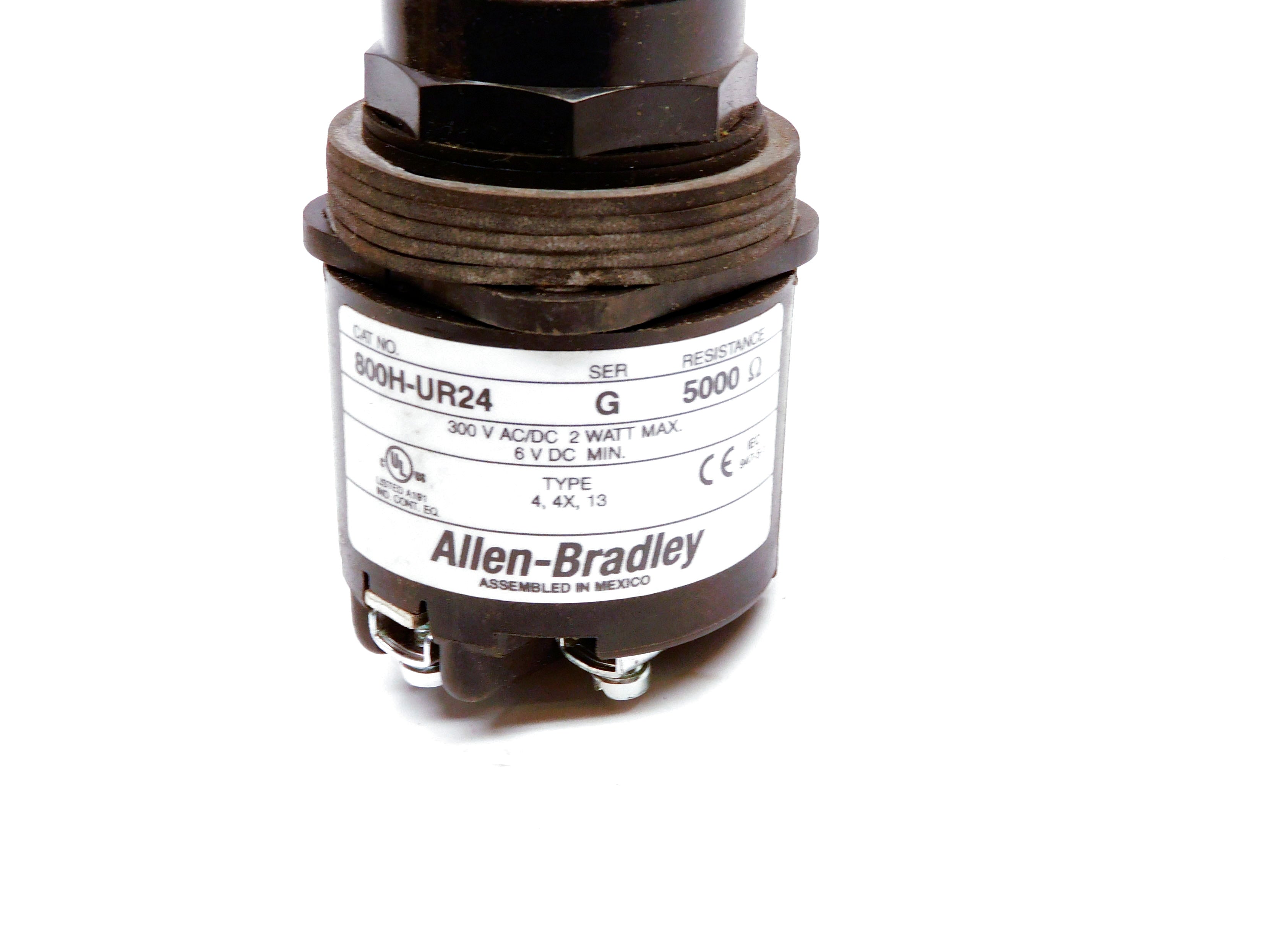ALLEN BRADLEY 800H-UR24 SER. G 300VAC/DC NSNP